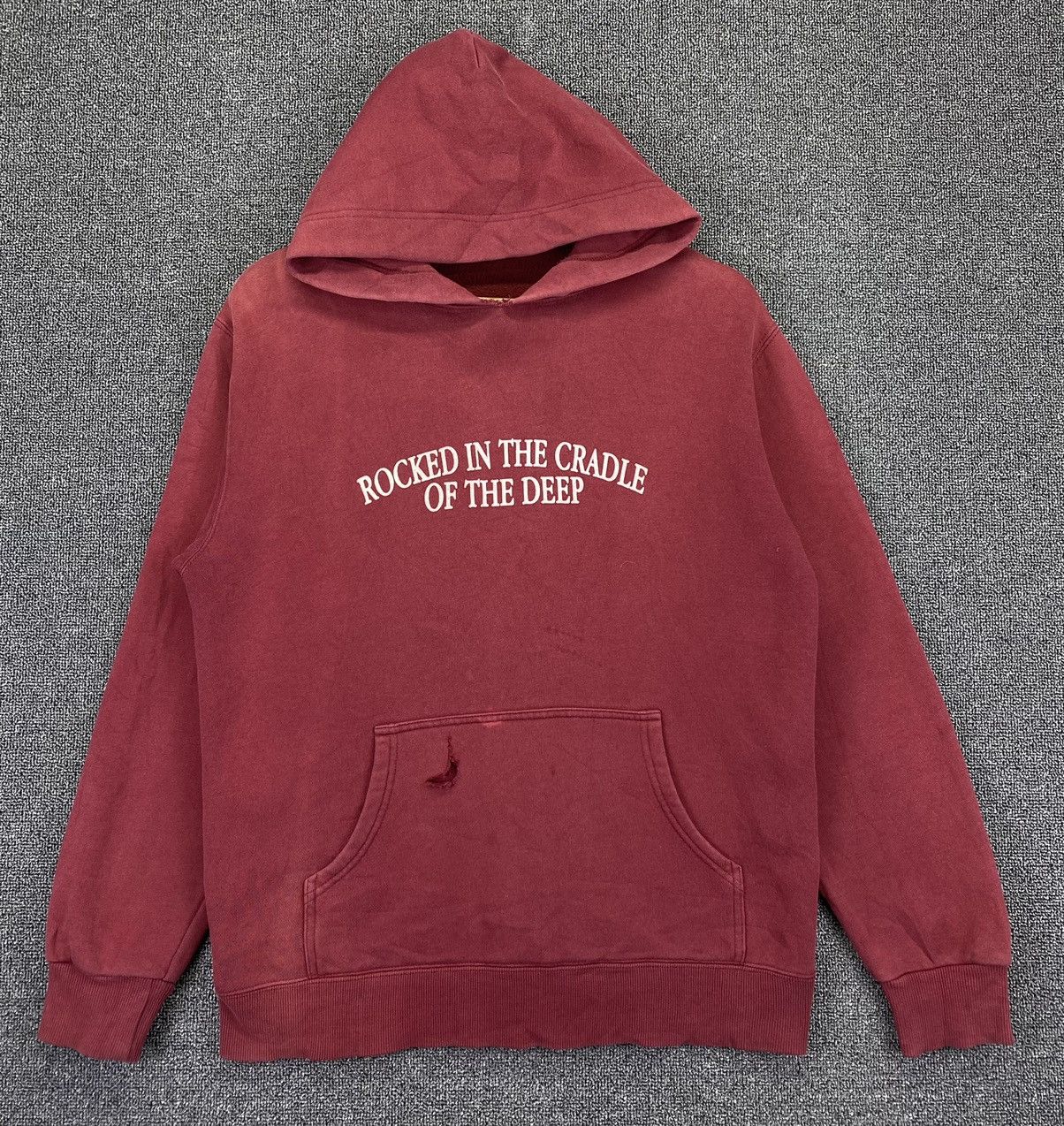 Band Tees Vintage Rocked In The Cradle Of The Deep Hoodie Sweatshirts Size US M / EU 48-50 / 2 - 6 Thumbnail