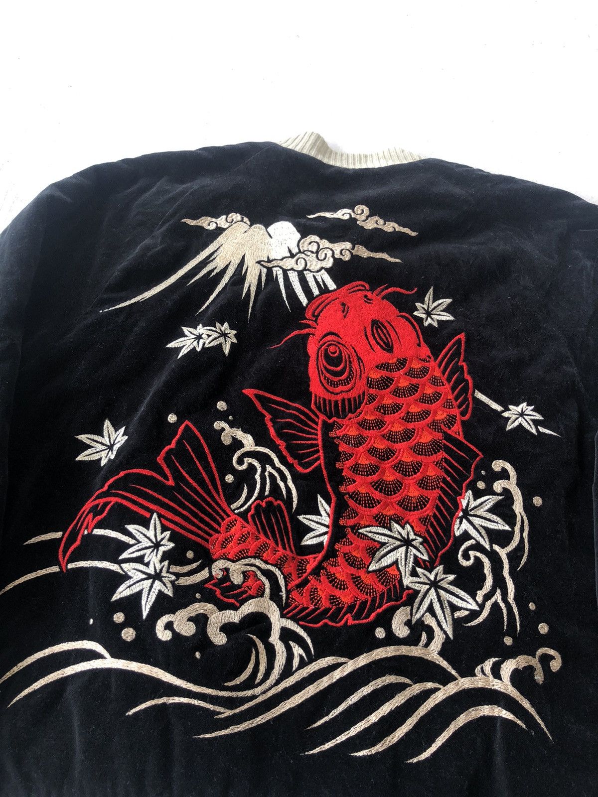 Tailor Toyo Cropped Head 🇯🇵 Carp 🐠 Revisable Souvenir Jacket Size US S / EU 44-46 / 1 - 4 Thumbnail