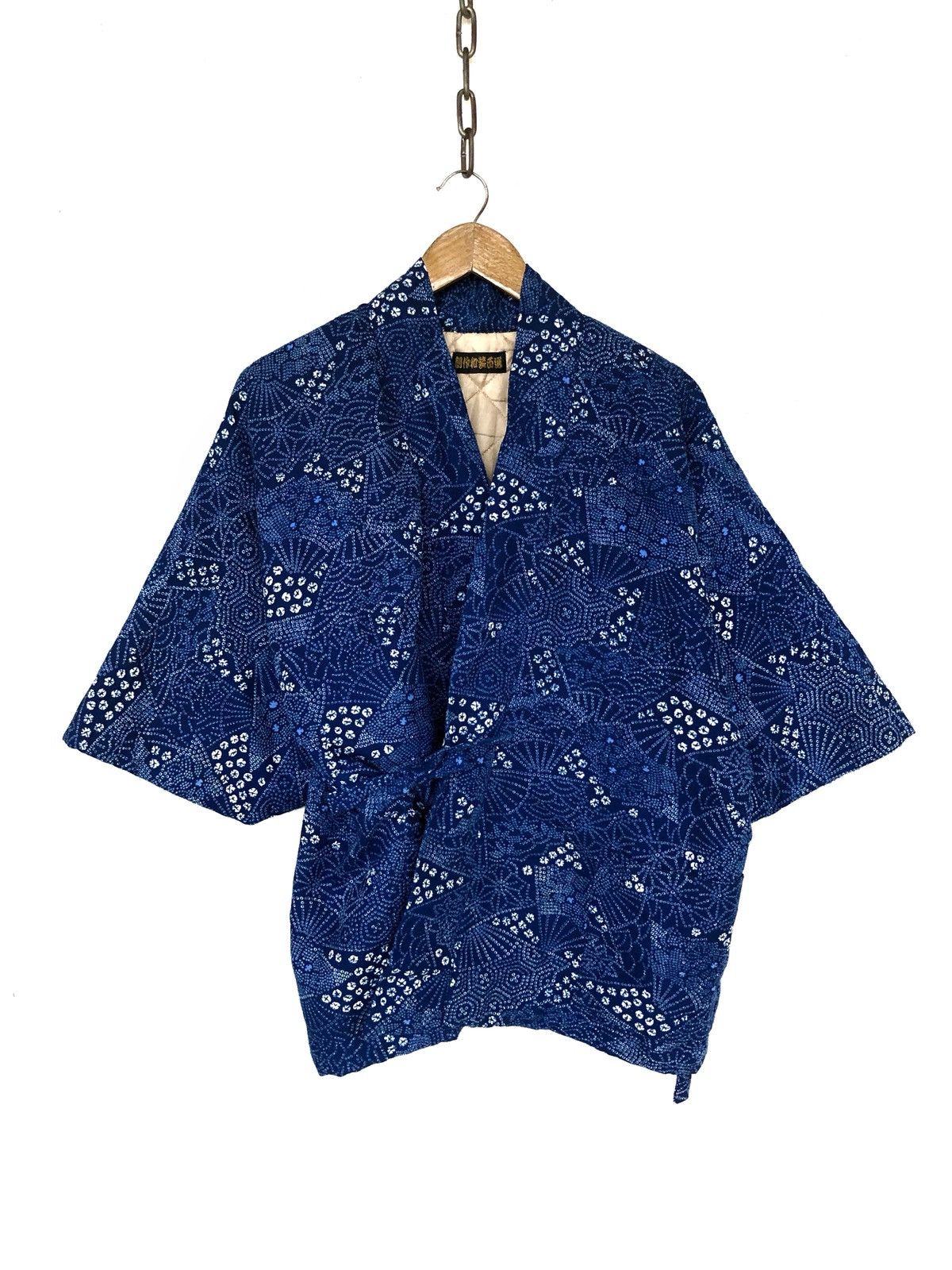 Indigo Vintage 🇯🇵 80s Sanjuro Hanten Kimono Visvim Styles Size US M / EU 48-50 / 2 - 2 Thumbnail