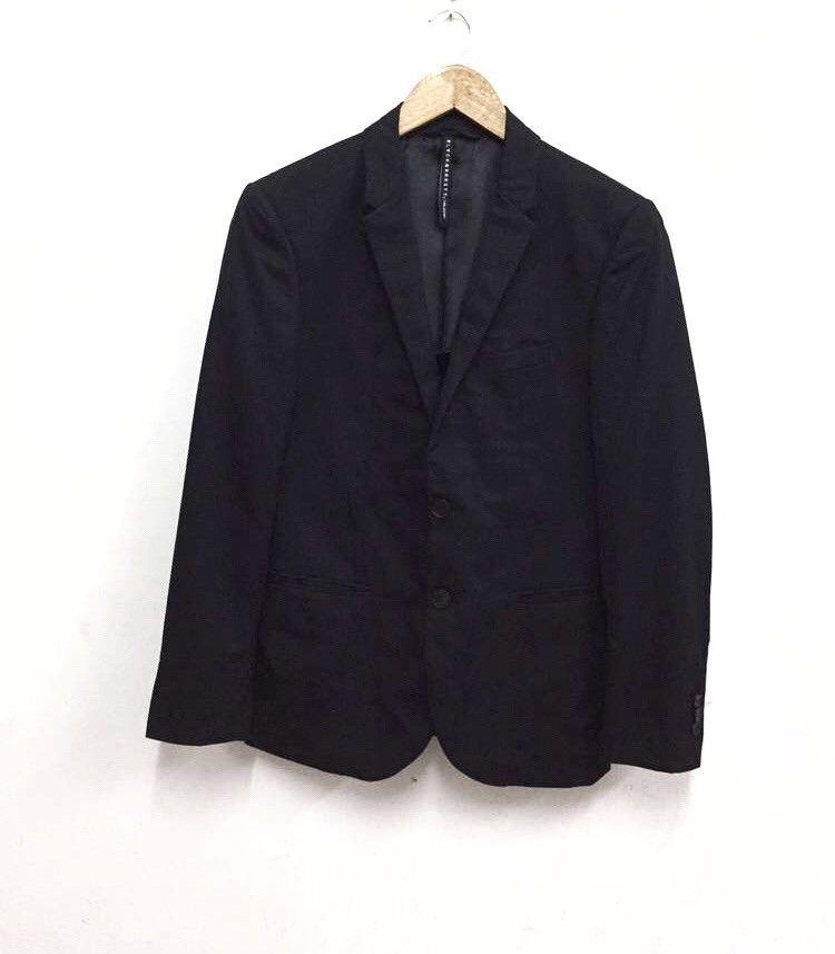 Black Barrett OG Black Barret 🇮🇹 Black Double Button Blazer/Coat Size US S / EU 44-46 / 1 - 1 Thumbnail