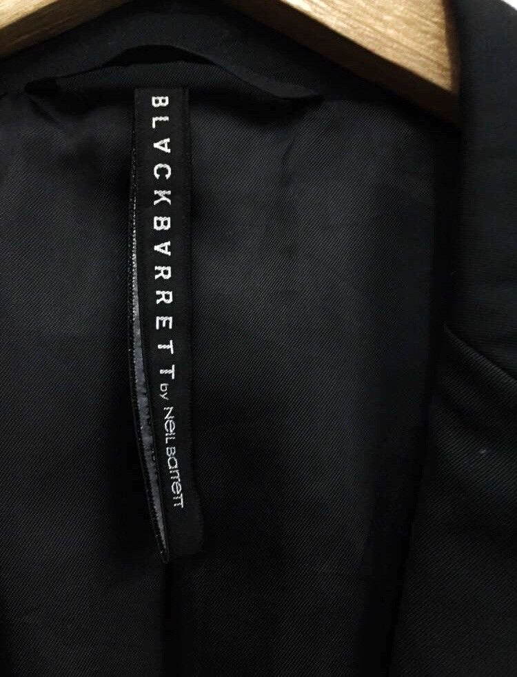 Black Barrett OG Black Barret 🇮🇹 Black Double Button Blazer/Coat Size US S / EU 44-46 / 1 - 5 Thumbnail