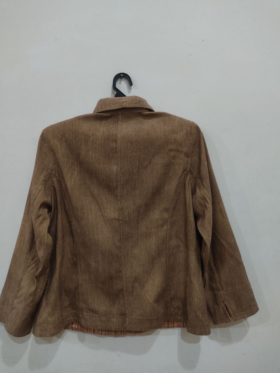Japanese Brand × Vintage Vintage Inline Stripe Brown Jacket Size US M / EU 48-50 / 2 - 2 Thumbnail