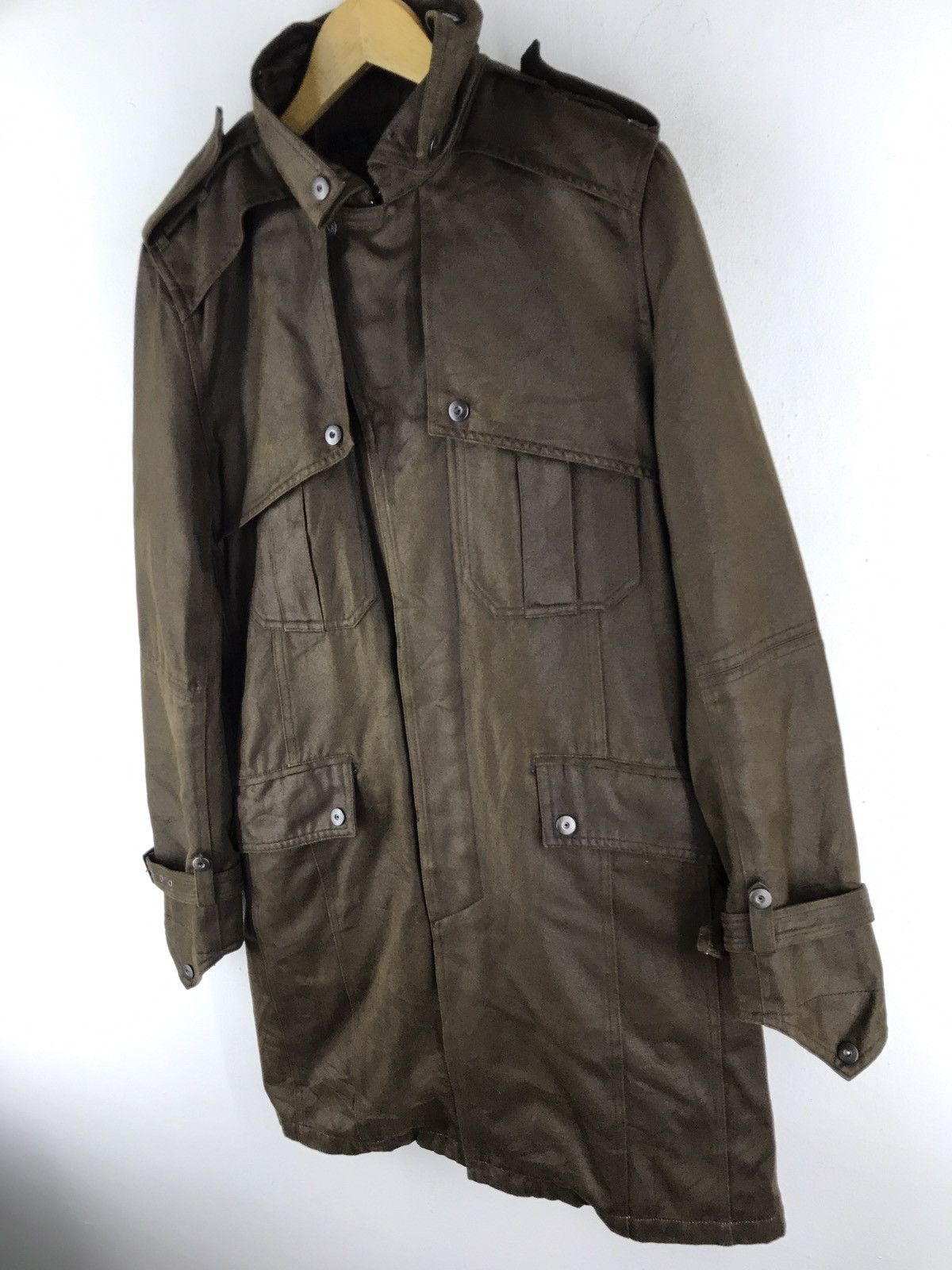 Designer × Japanese Brand × Schlussel SCHLUSSEL ASSASSIN'S CREED BELTED CARGO JACKET Size US M / EU 48-50 / 2 - 3 Thumbnail