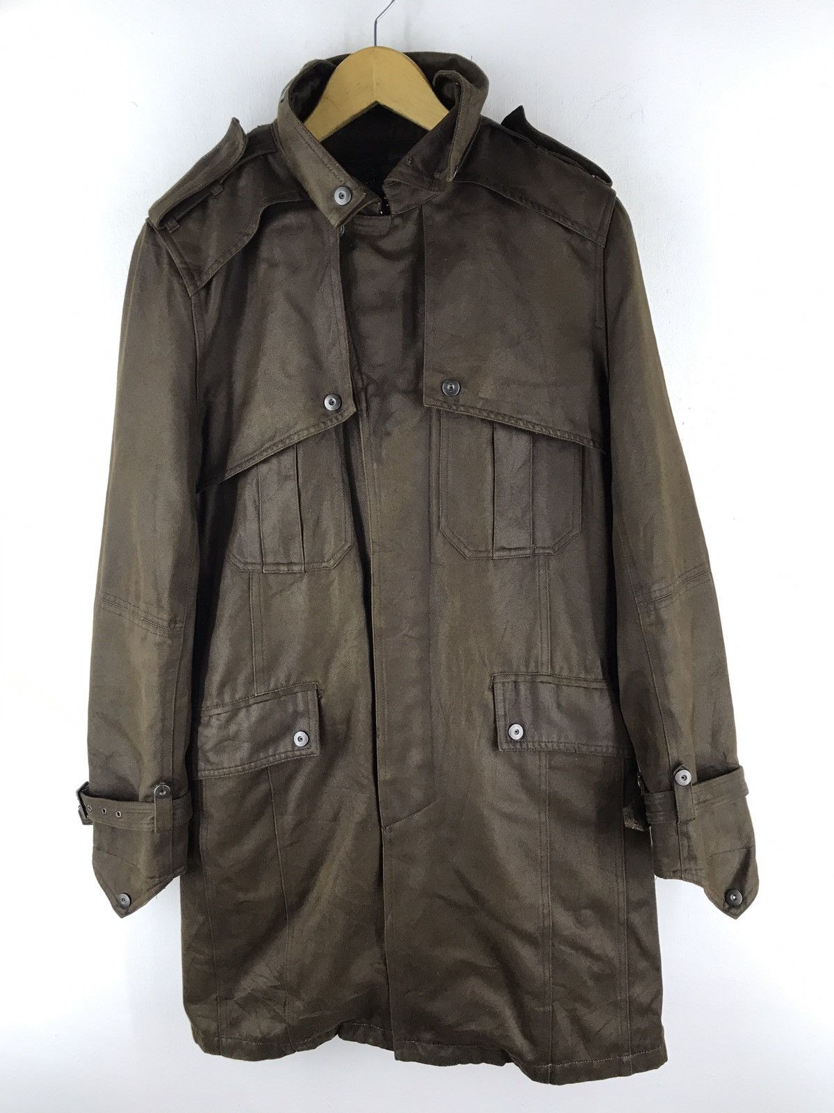 Designer × Japanese Brand × Schlussel SCHLUSSEL ASSASSIN'S CREED BELTED CARGO JACKET Size US M / EU 48-50 / 2 - 1 Thumbnail