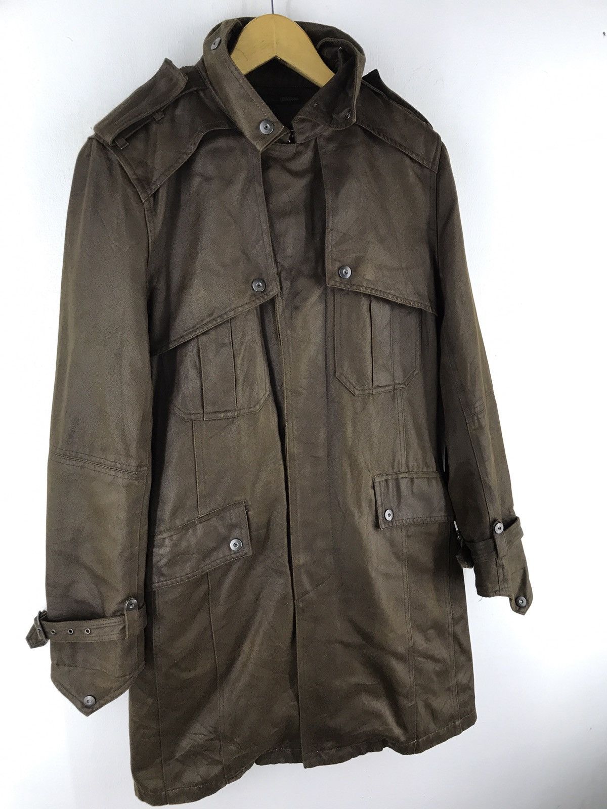 Designer × Japanese Brand × Schlussel SCHLUSSEL ASSASSIN'S CREED BELTED CARGO JACKET Size US M / EU 48-50 / 2 - 2 Thumbnail