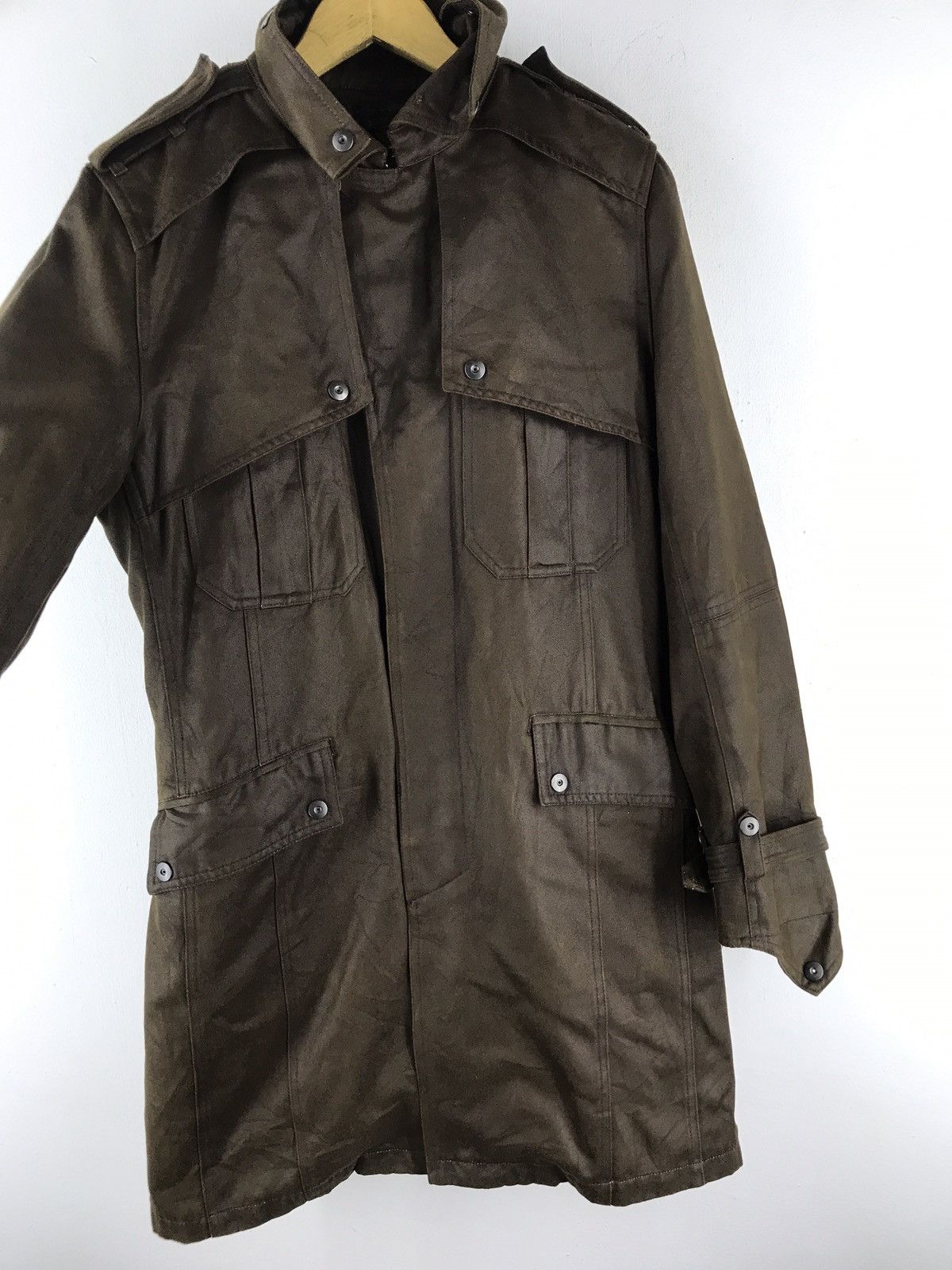 Designer × Japanese Brand × Schlussel SCHLUSSEL ASSASSIN'S CREED BELTED CARGO JACKET Size US M / EU 48-50 / 2 - 6 Thumbnail