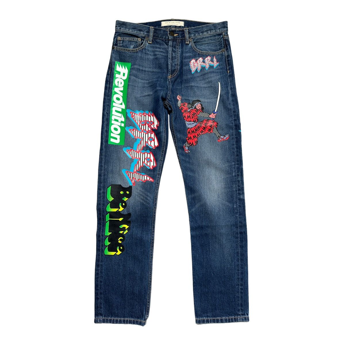 Marc Jacobs FW14 Revolution denim Size US 31 - 2 Thumbnail