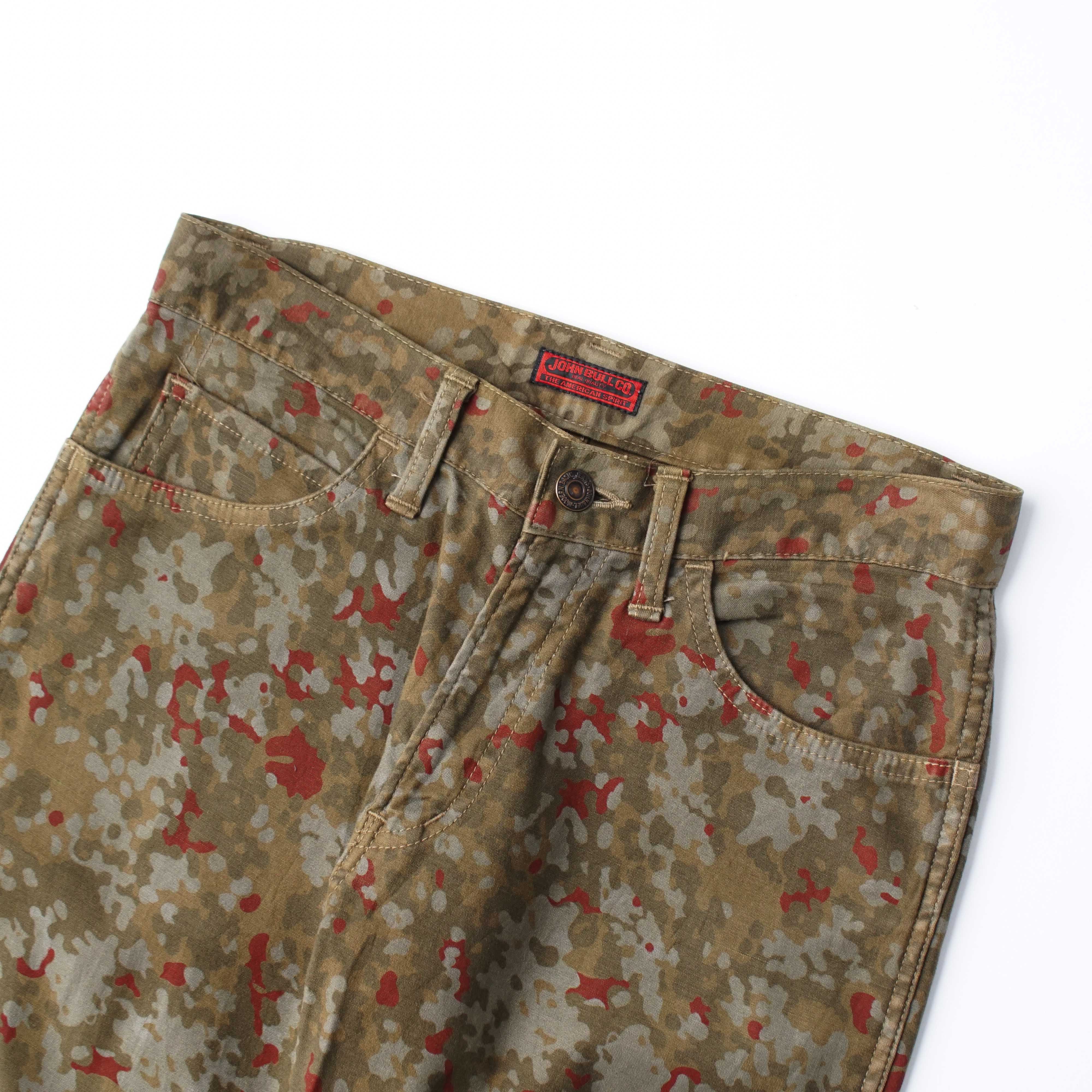 Johnbull *NoTariff John Bull Kojima Japan Camo Pants Size 28" / US 6 / IT 42 - 2 Thumbnail
