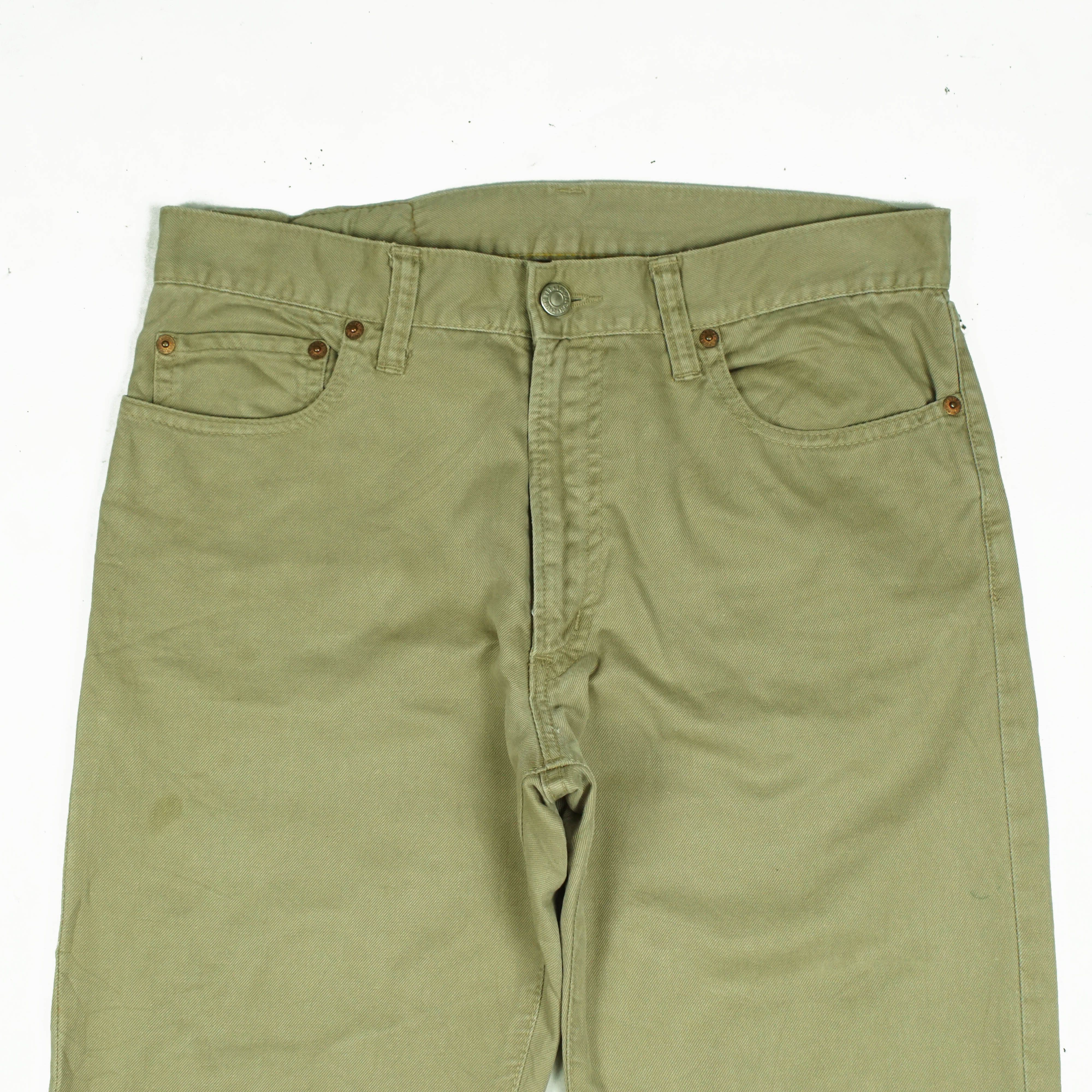 HOLLYWOOD RANCH MARKET *NoTariff Ranch Market Iron Khaki Pants Size US 30 / EU 46 - 5 Thumbnail