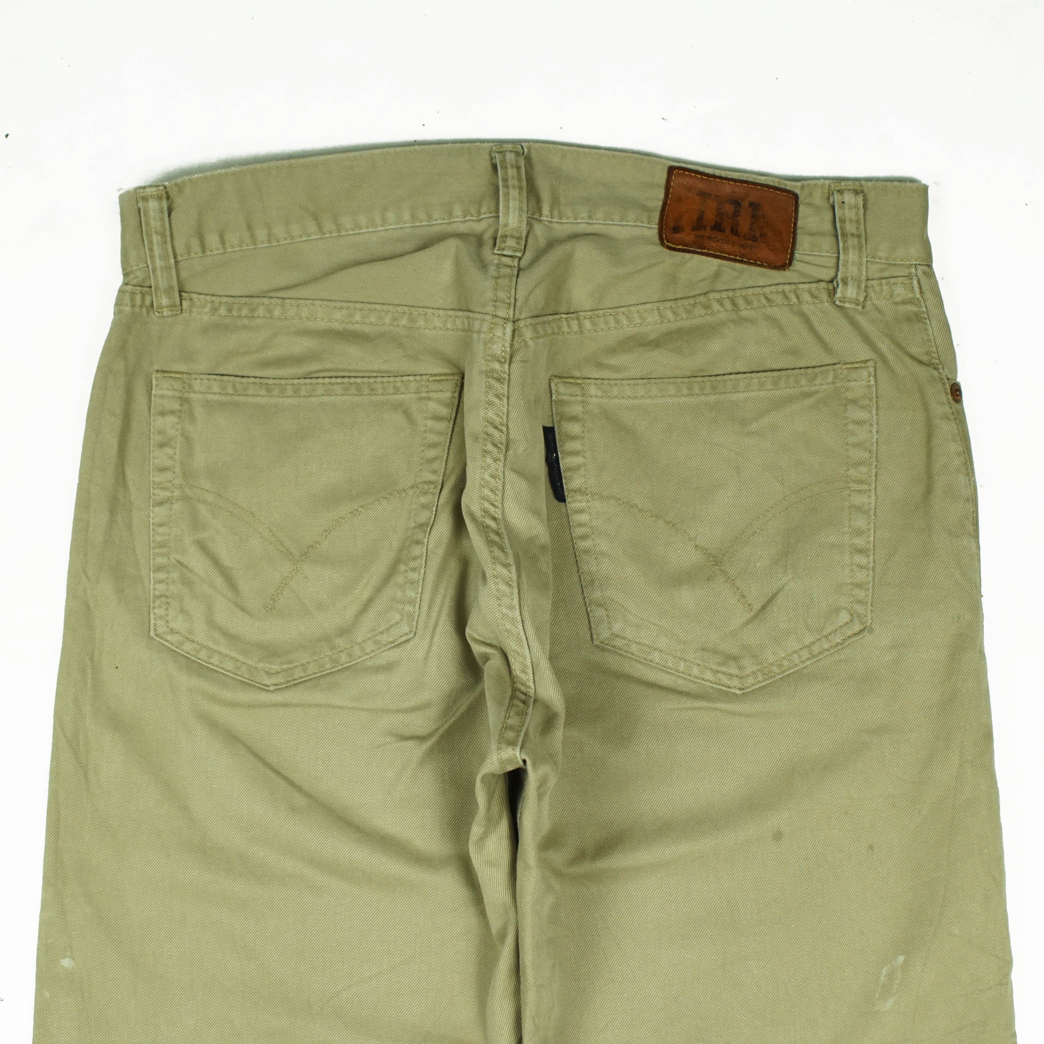 HOLLYWOOD RANCH MARKET *NoTariff Ranch Market Iron Khaki Pants Size US 30 / EU 46 - 3 Thumbnail