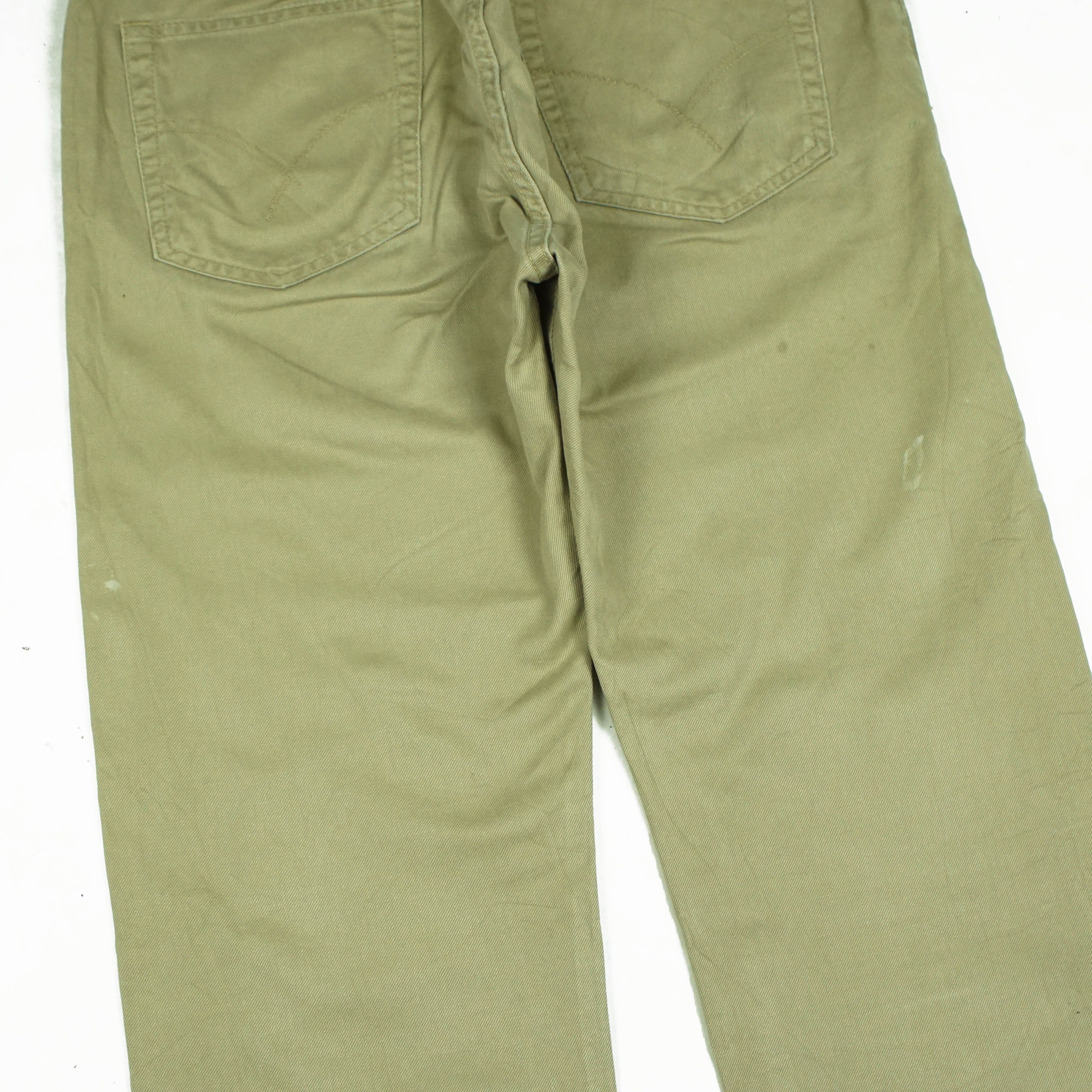 HOLLYWOOD RANCH MARKET *NoTariff Ranch Market Iron Khaki Pants Size US 30 / EU 46 - 8 Thumbnail