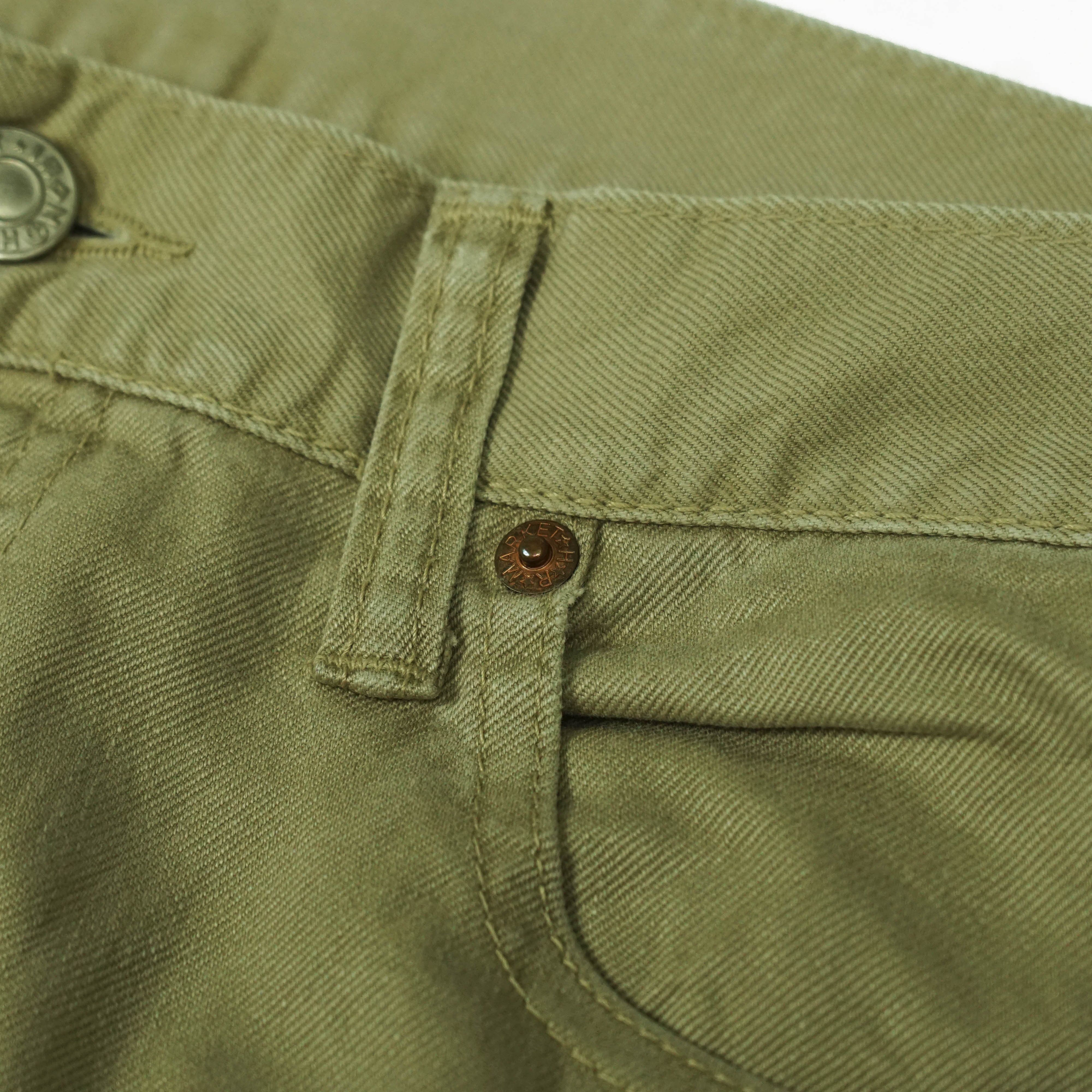 HOLLYWOOD RANCH MARKET *NoTariff Ranch Market Iron Khaki Pants Size US 30 / EU 46 - 7 Thumbnail