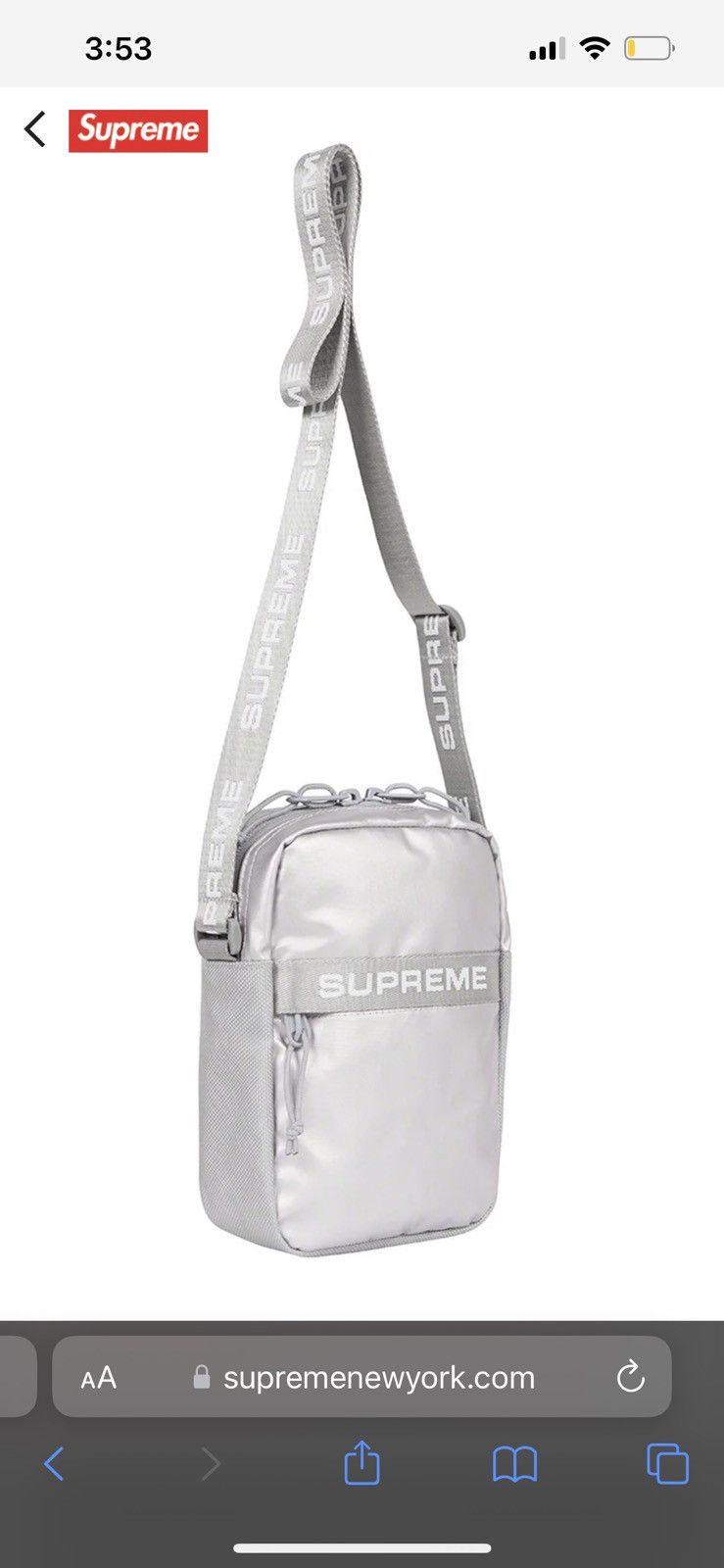 Supreme Supreme shoulder bag Size ONE SIZE - 2 Thumbnail