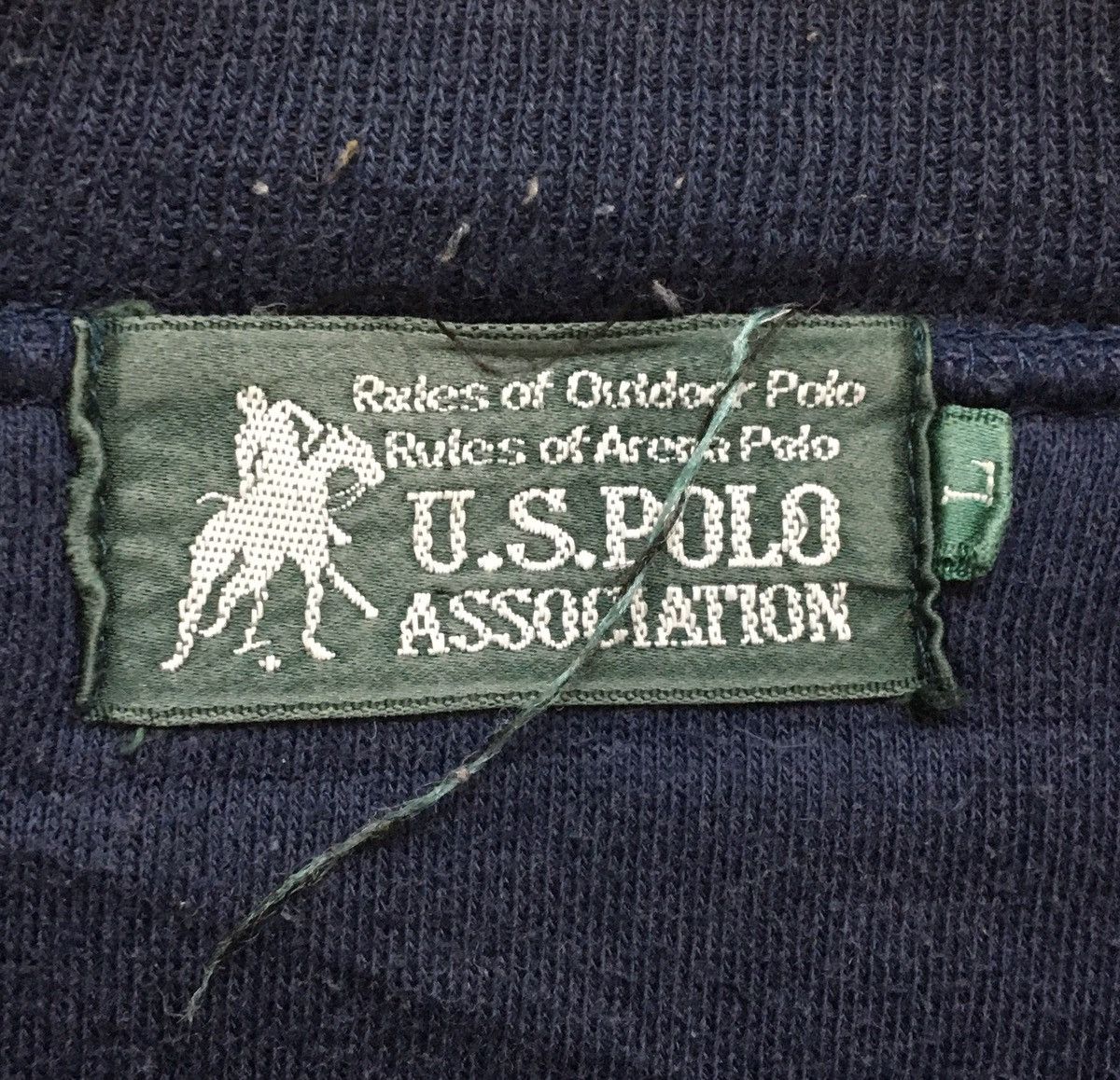 U.S. Polo Assn. Rare! U.s Polo Usa Crewneck Sweatshirt Multicolour Big Logo Size US L / EU 52-54 / 3 - 9 Thumbnail