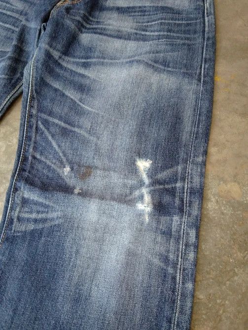 Levi's × Vintage Vintage Levis 501 Straight Leg Distressed Jeans 32x32 Size US 32 / EU 48 - 5 Thumbnail