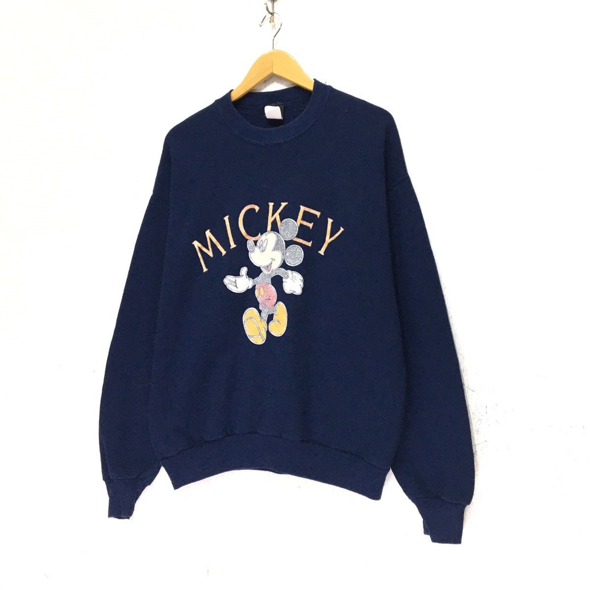 Disney Vintage 90s Mickey Mouse Disney Sweatshirt Big Logo Size US M / EU 48-50 / 2 - 3 Thumbnail