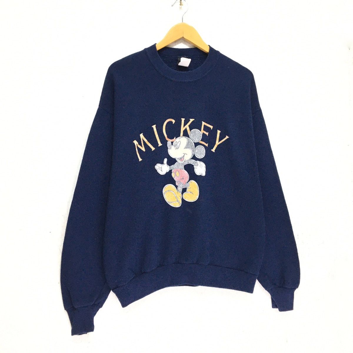 Disney Vintage 90s Mickey Mouse Disney Sweatshirt Big Logo Size US M / EU 48-50 / 2 - 4 Thumbnail