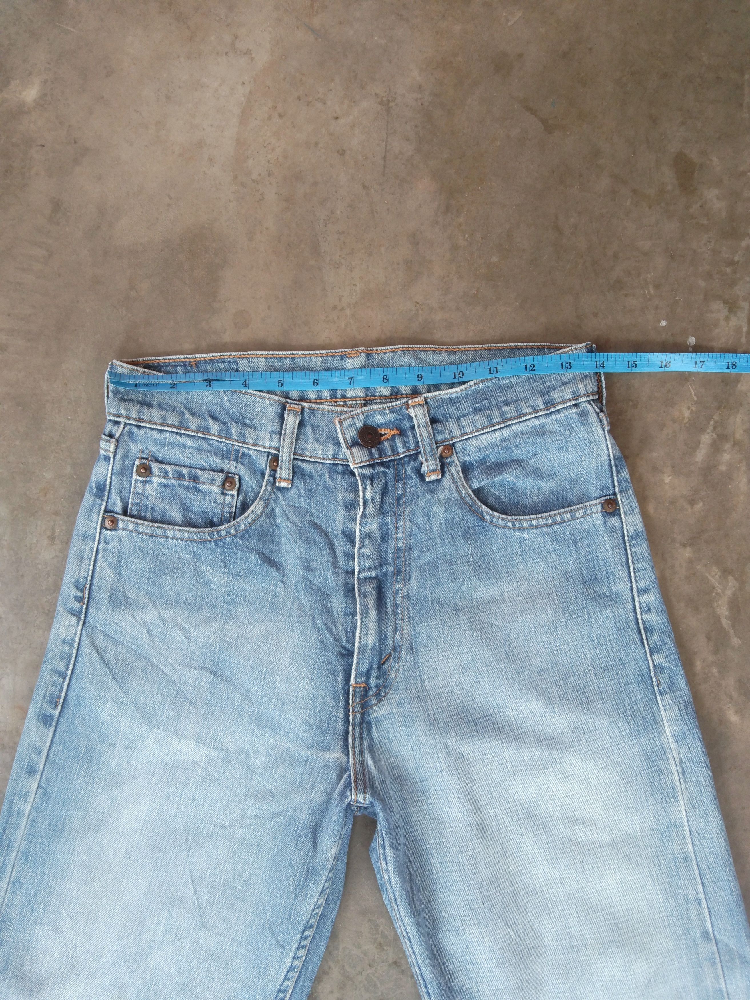 Jean × Levi's × Vintage 90s Vintage Levis Jeans 509 Light Wash Straight Leg Denim Size US 27 - 5 Thumbnail