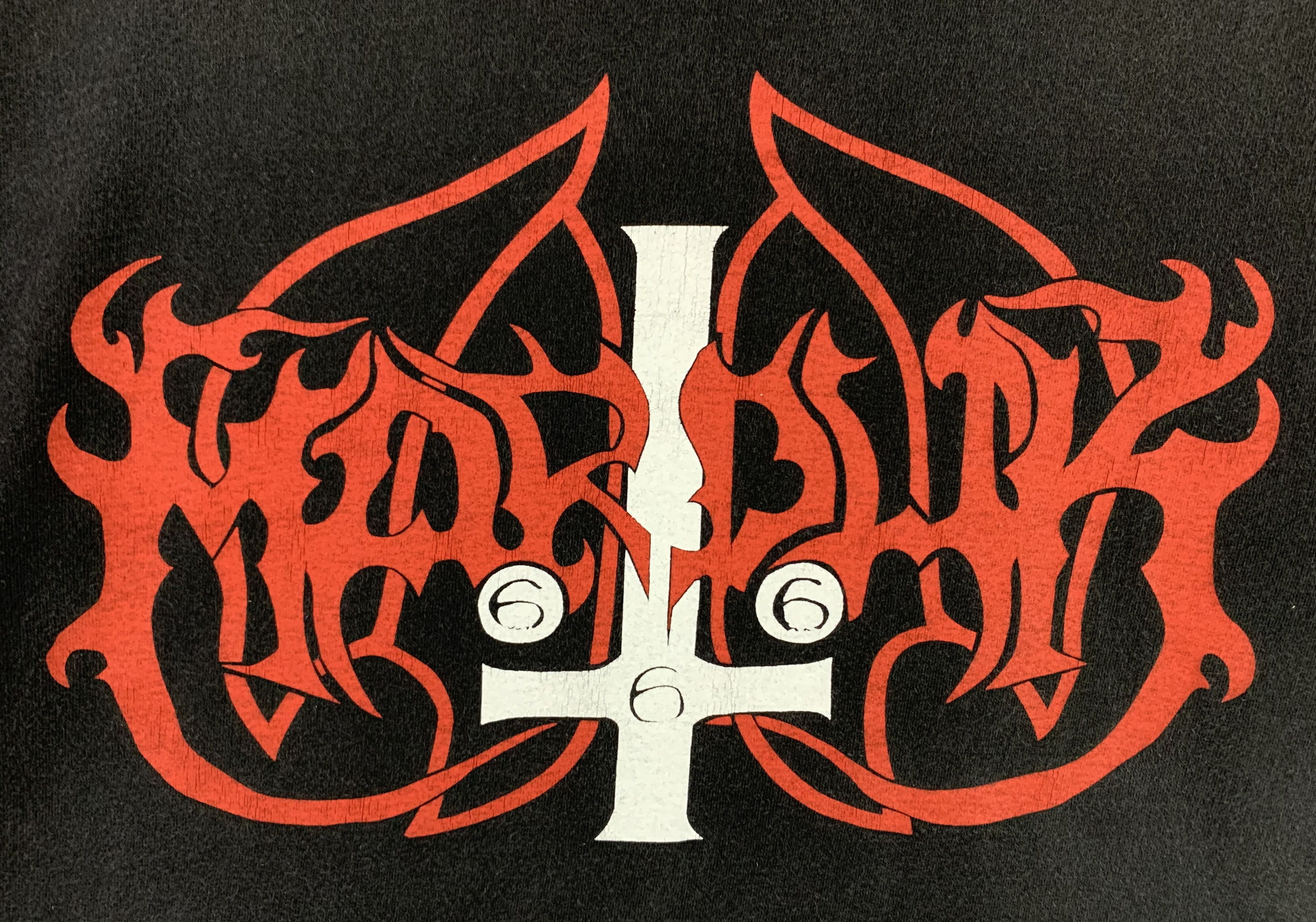 Band Tees × Vintage Marduk fuck me jesus metal album promo vintage shirt Size US S / EU 44-46 / 1 - 3 Thumbnail