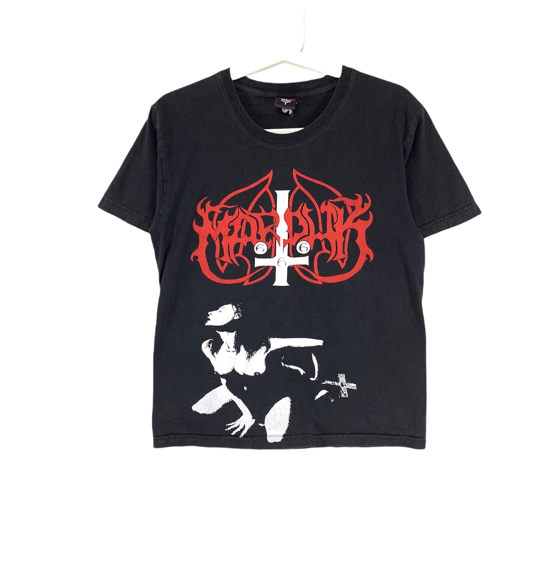 Band Tees × Vintage Marduk fuck me jesus metal album promo vintage shirt Size US S / EU 44-46 / 1 - 1 Thumbnail
