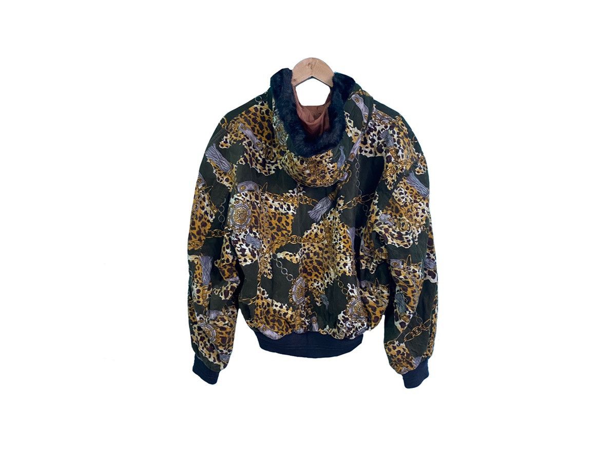Japanese Brand DOMON ALL OVER PRINT SHOULDER PADING BOMBER JACKET Size US L / EU 52-54 / 3 - 4 Thumbnail