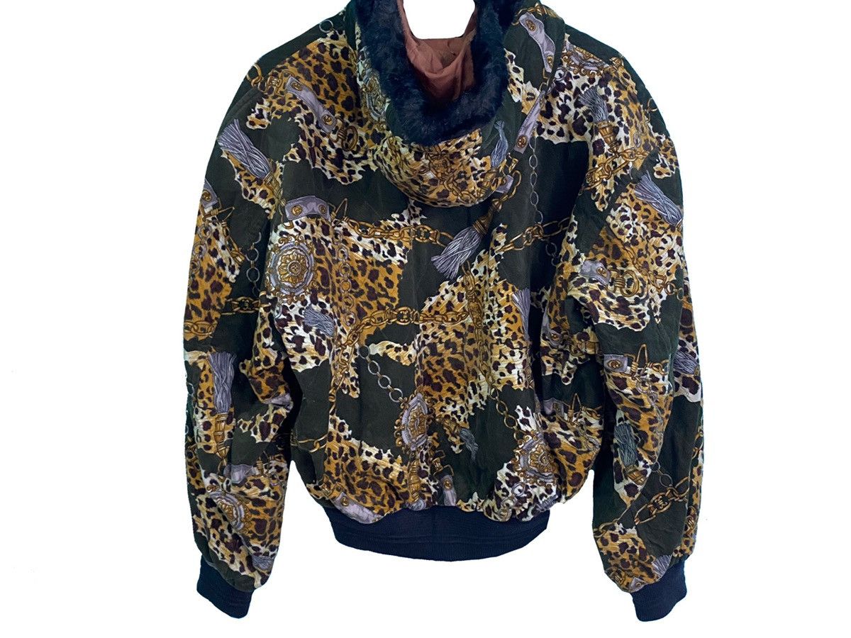 Japanese Brand DOMON ALL OVER PRINT SHOULDER PADING BOMBER JACKET Size US L / EU 52-54 / 3 - 5 Thumbnail