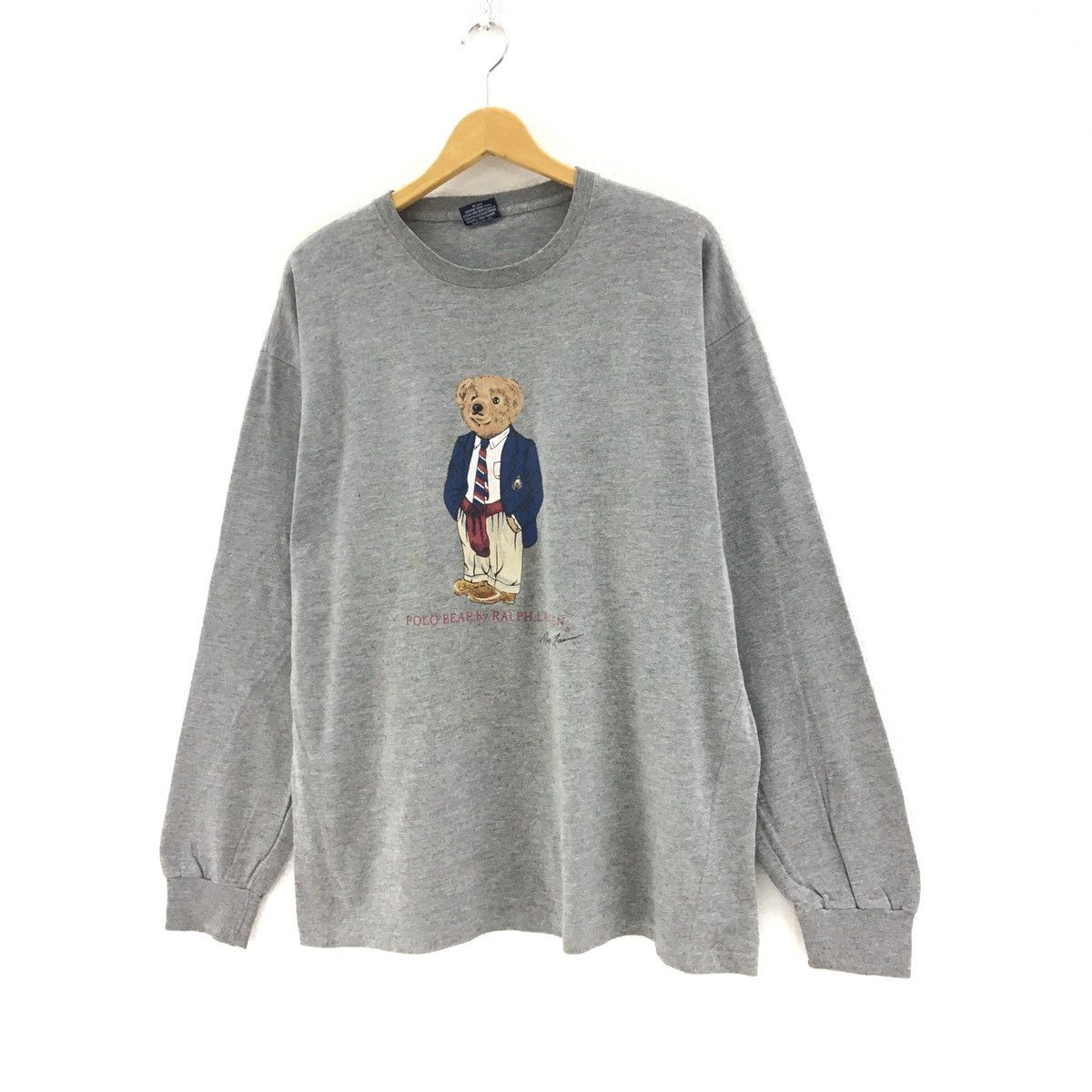 Polo Ralph Lauren Polo Bear Ralph Lauren Long Sleeve T-shirt Big Logo Size US L / EU 52-54 / 3 - 2 Thumbnail