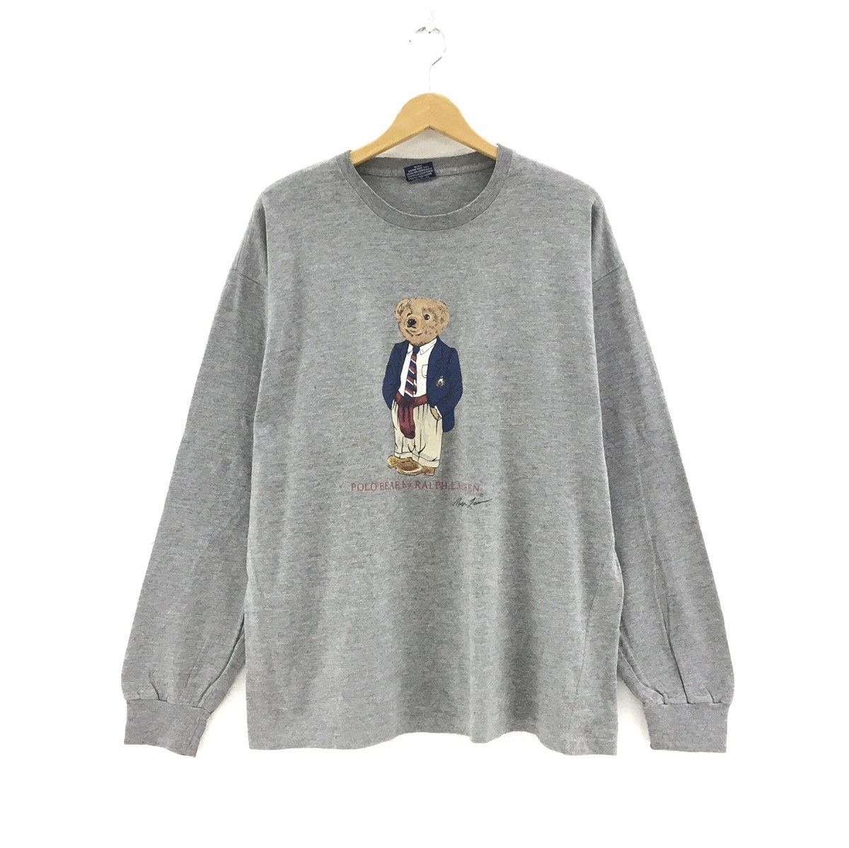 Polo Ralph Lauren Polo Bear Ralph Lauren Long Sleeve T-shirt Big Logo Size US L / EU 52-54 / 3 - 1 Thumbnail
