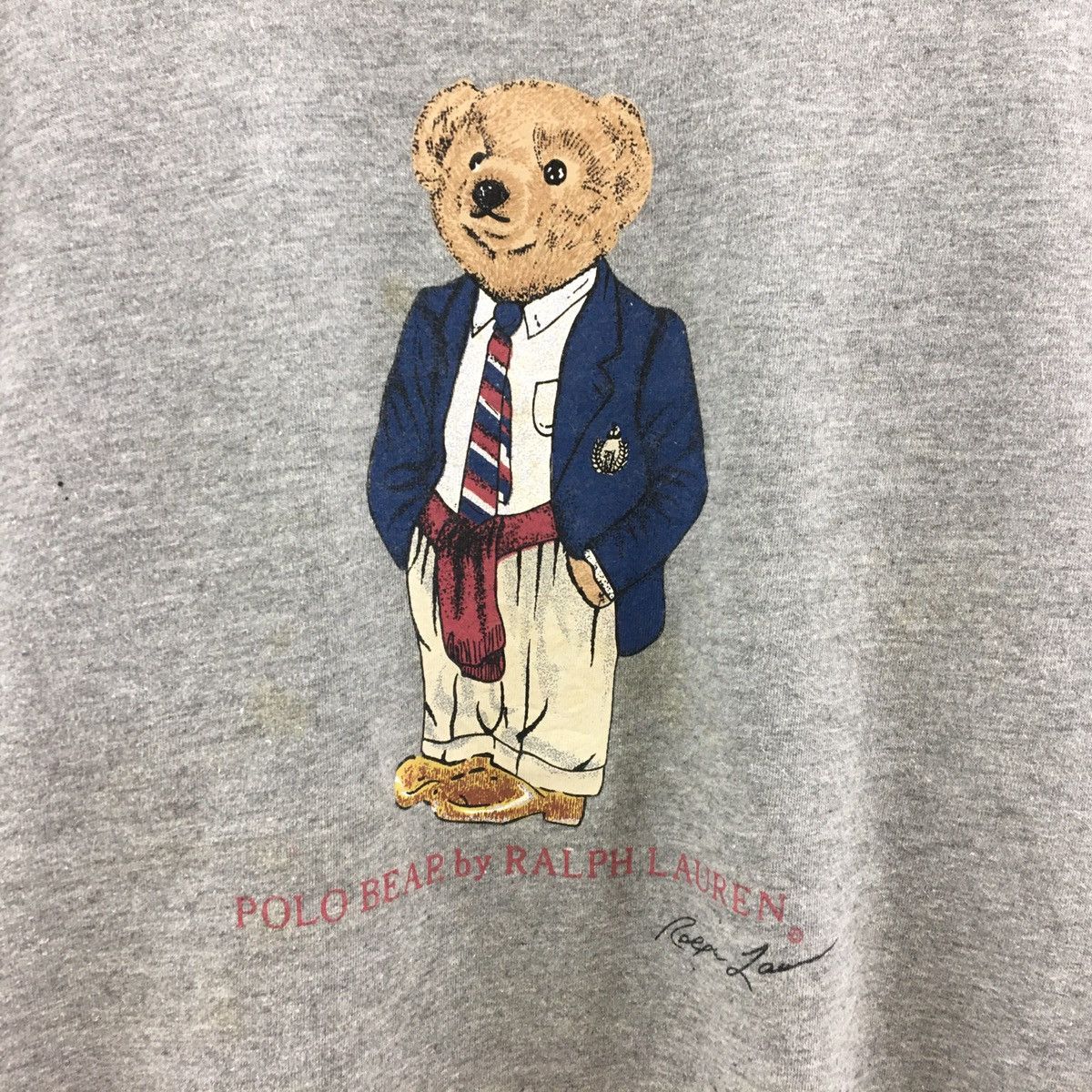 Polo Ralph Lauren Polo Bear Ralph Lauren Long Sleeve T-shirt Big Logo Size US L / EU 52-54 / 3 - 6 Thumbnail