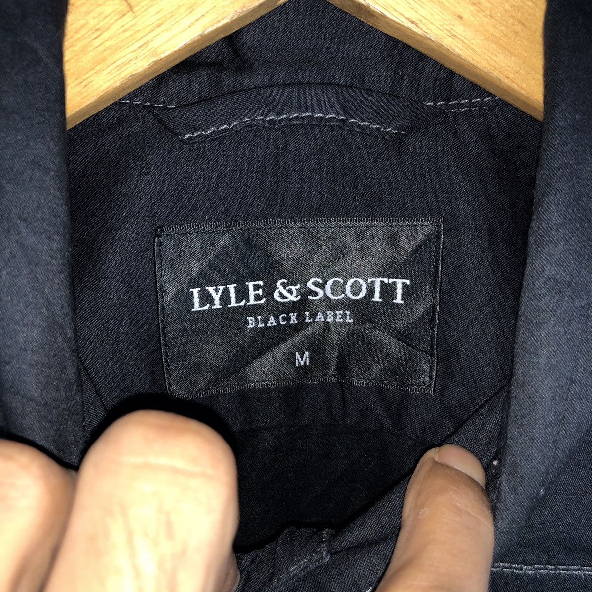 Lyle & Scott LYLE & SCOTT BLACK LABEL SNAP BUTTON SHIRT CHORE JACKET Size US M / EU 48-50 / 2 - 9 Thumbnail