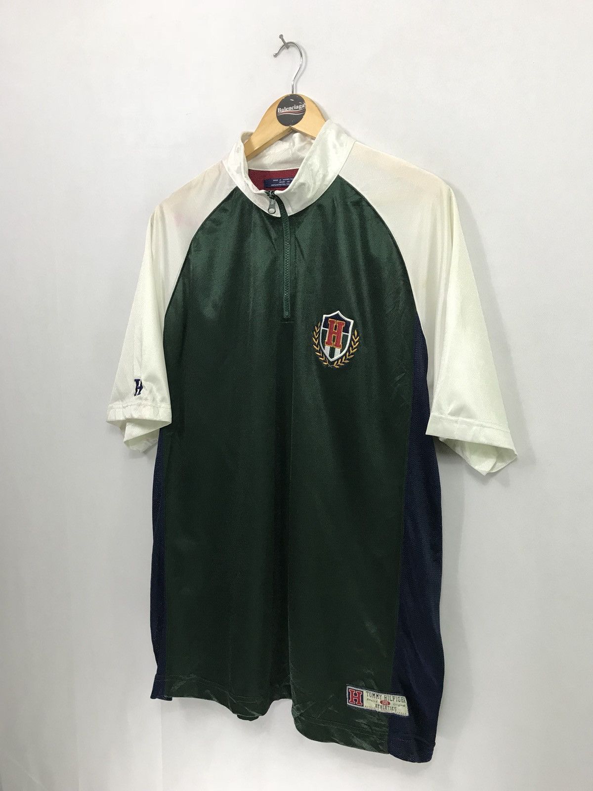 Tommy Hilfiger 🔊🔥FINAL DROP🔥90s Tommy Hilfiger Embroidery Jersey Size US XL / EU 56 / 4 - 2 Thumbnail