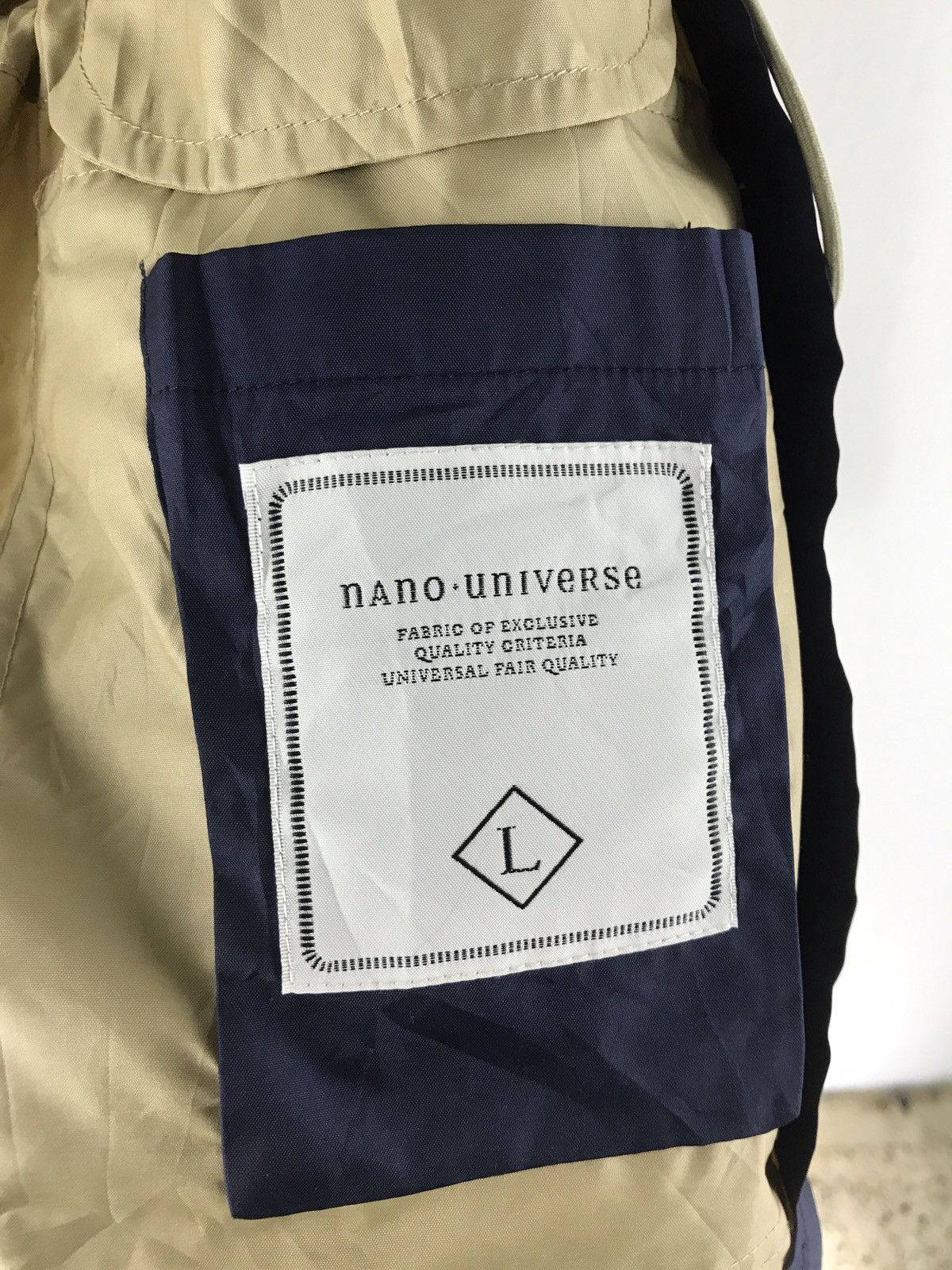 NANO universe Nano universe nylon cargo zipper jacket Size US M / EU 48-50 / 2 - 9 Thumbnail