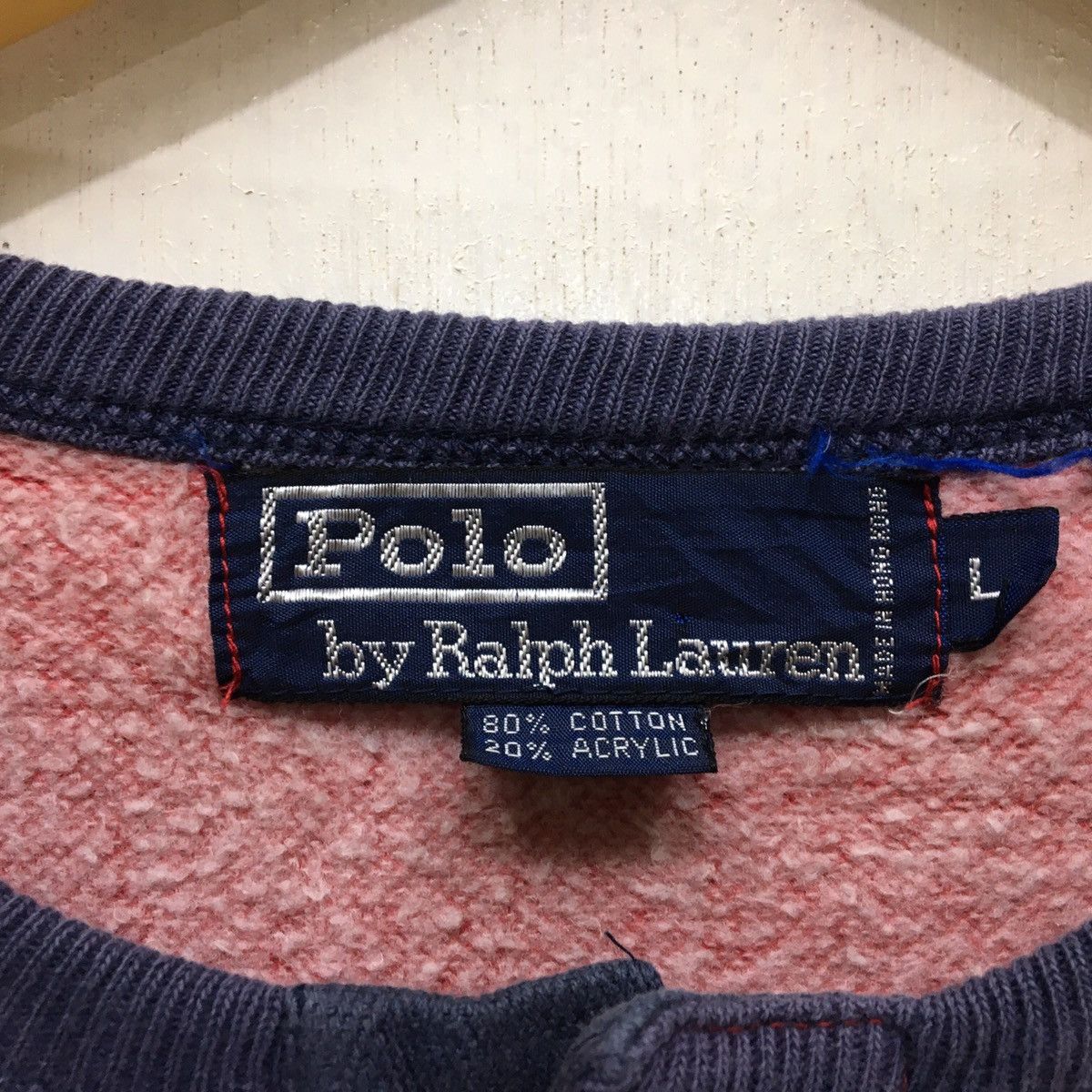 Polo Ralph Lauren Vintage 90s POLO RALPH LAUREN Crewneck Sweatshirt Size US L / EU 52-54 / 3 - 12 Thumbnail
