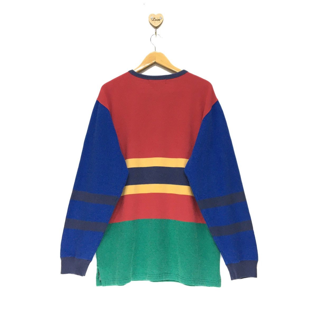 Polo Ralph Lauren Vintage 90s POLO RALPH LAUREN Crewneck Sweatshirt Size US L / EU 52-54 / 3 - 2 Thumbnail