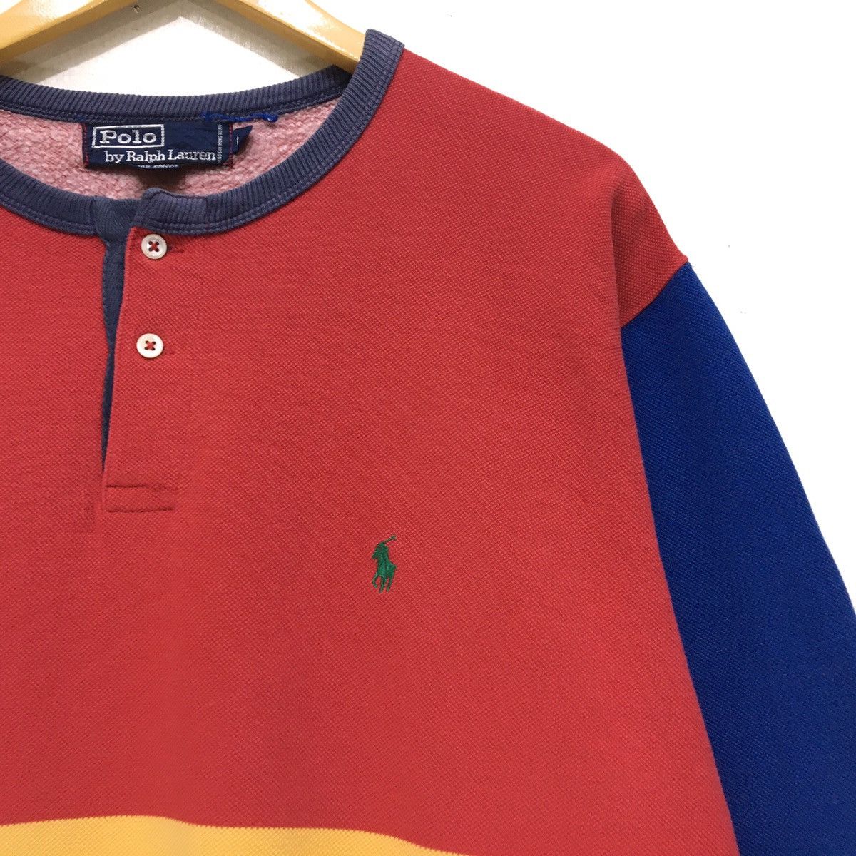 Polo Ralph Lauren Vintage 90s POLO RALPH LAUREN Crewneck Sweatshirt Size US L / EU 52-54 / 3 - 6 Thumbnail
