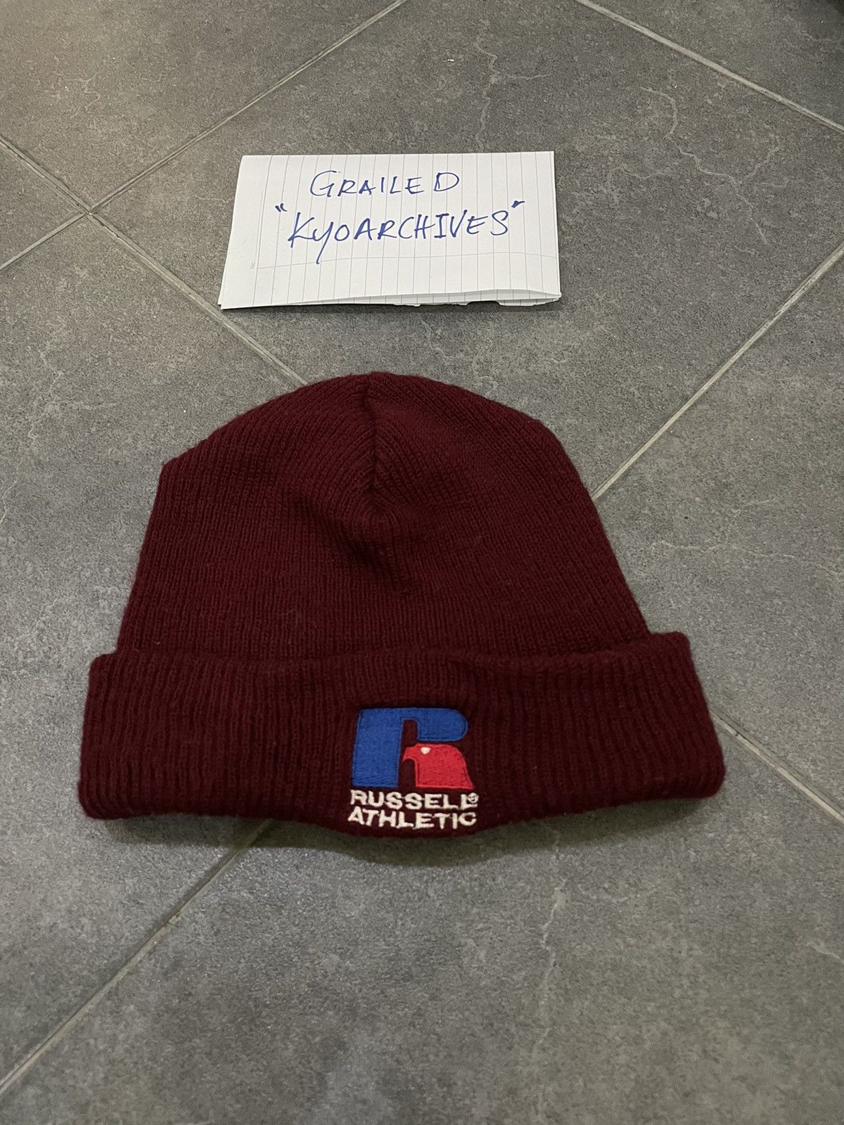 Russell Athletic RUSELL ATHLETIC LOGO BEANIE Size ONE SIZE - 1 Thumbnail