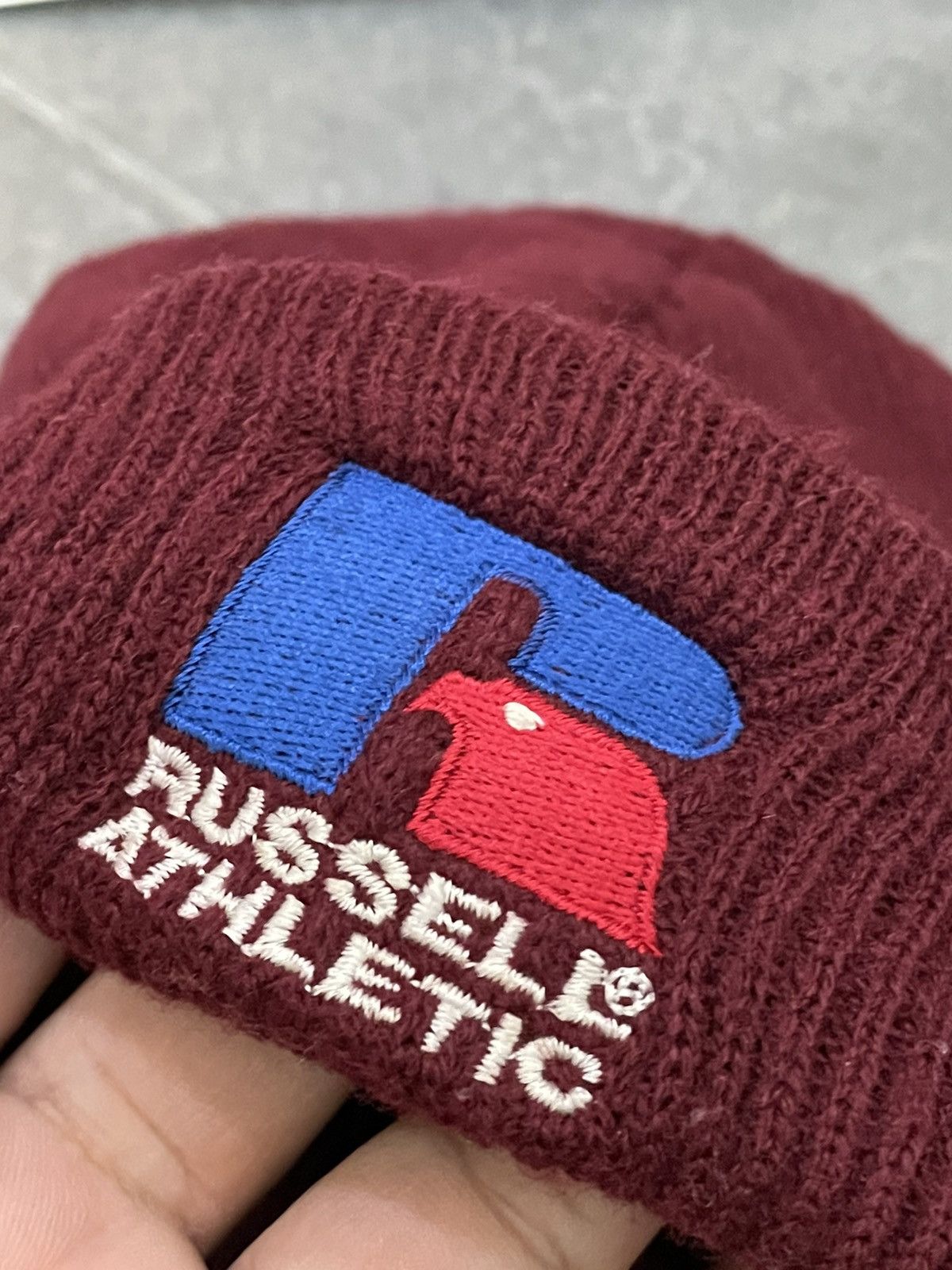 Russell Athletic RUSELL ATHLETIC LOGO BEANIE Size ONE SIZE - 3 Thumbnail
