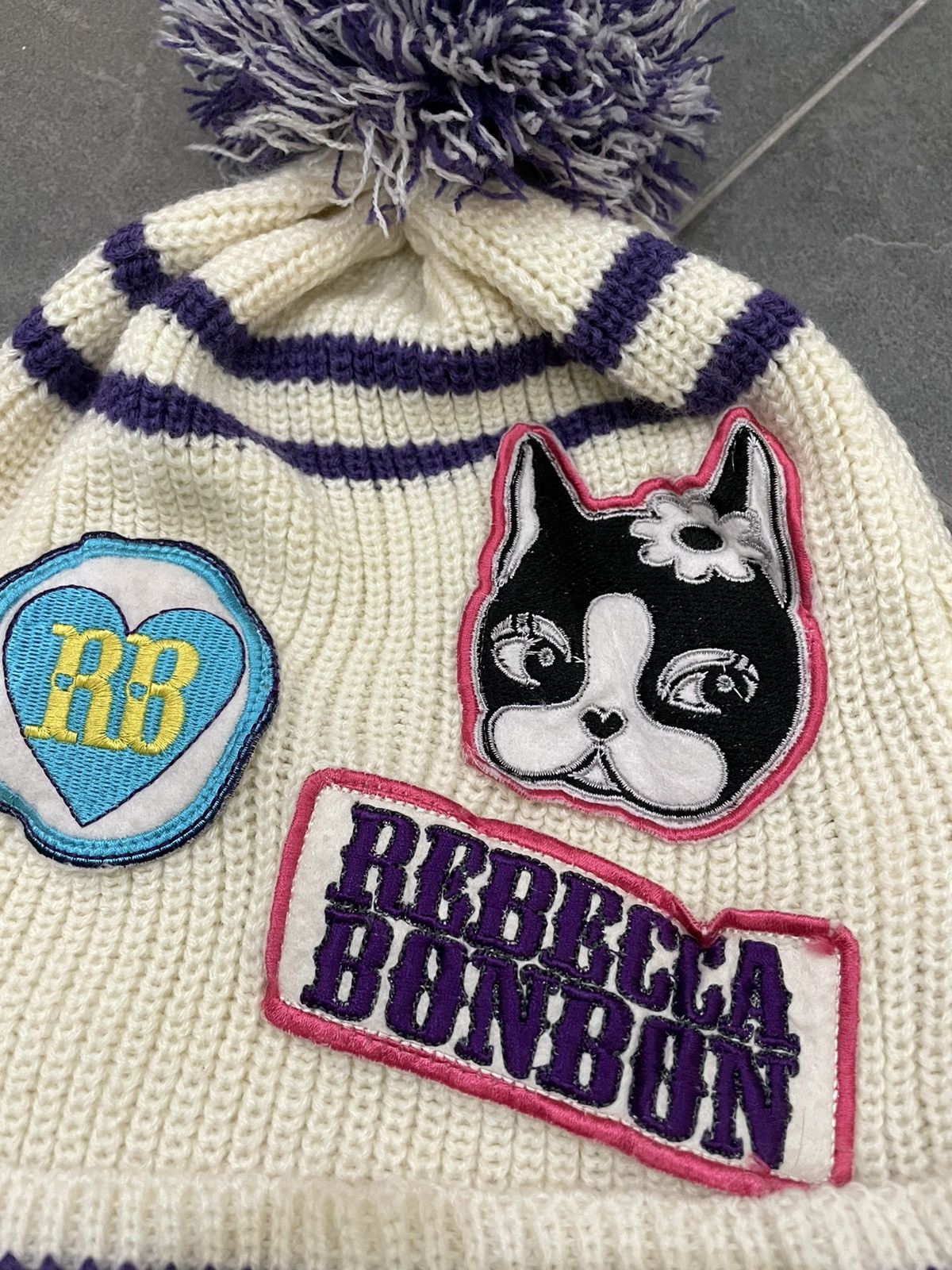 Japanese Brand REBECCA BONBON BEANIE Size ONE SIZE - 3 Thumbnail