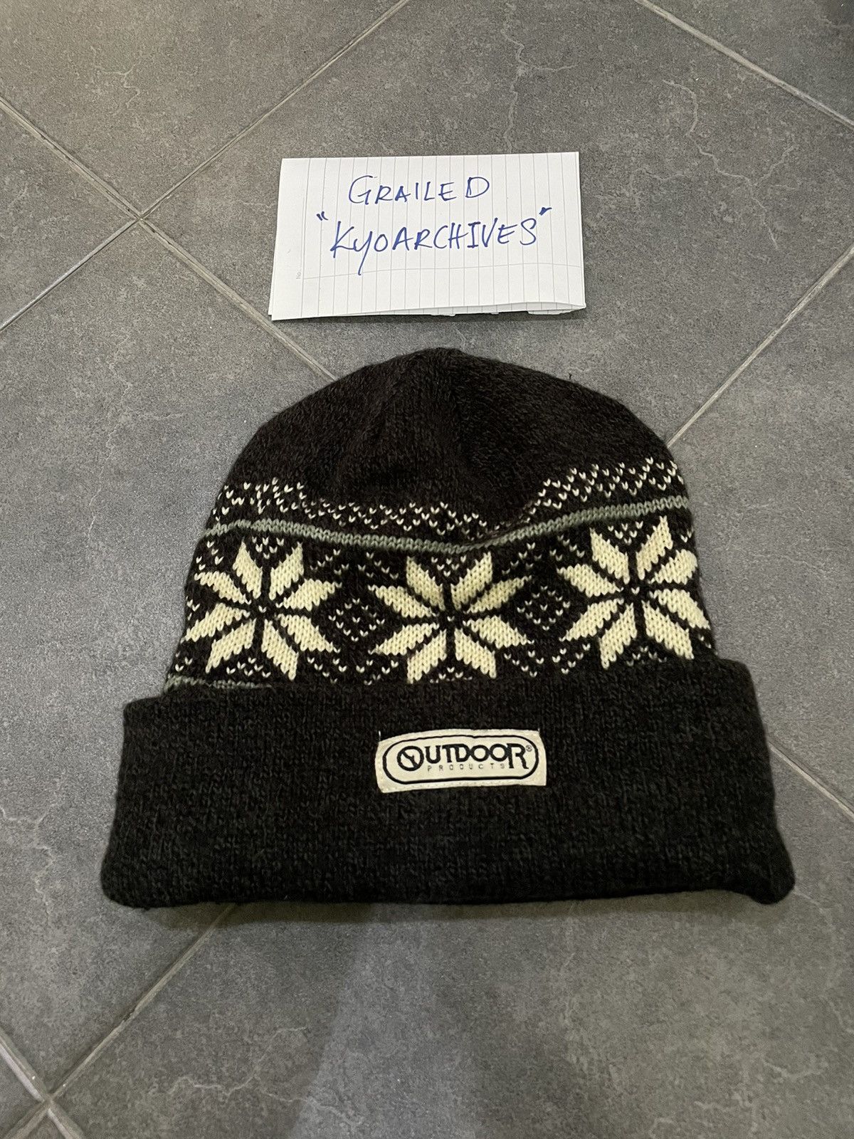 OUTDOOR PRODUCTS BEANIE MADE IN JAPAN