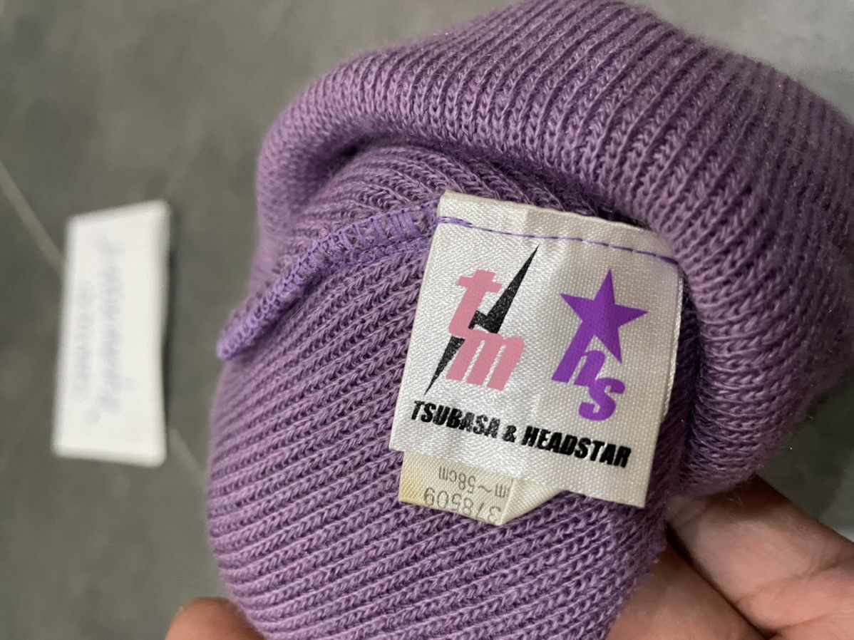 Japanese Brand TSUBASA & HEADSTAR PURPLE BEANIE Size ONE SIZE - 3 Thumbnail