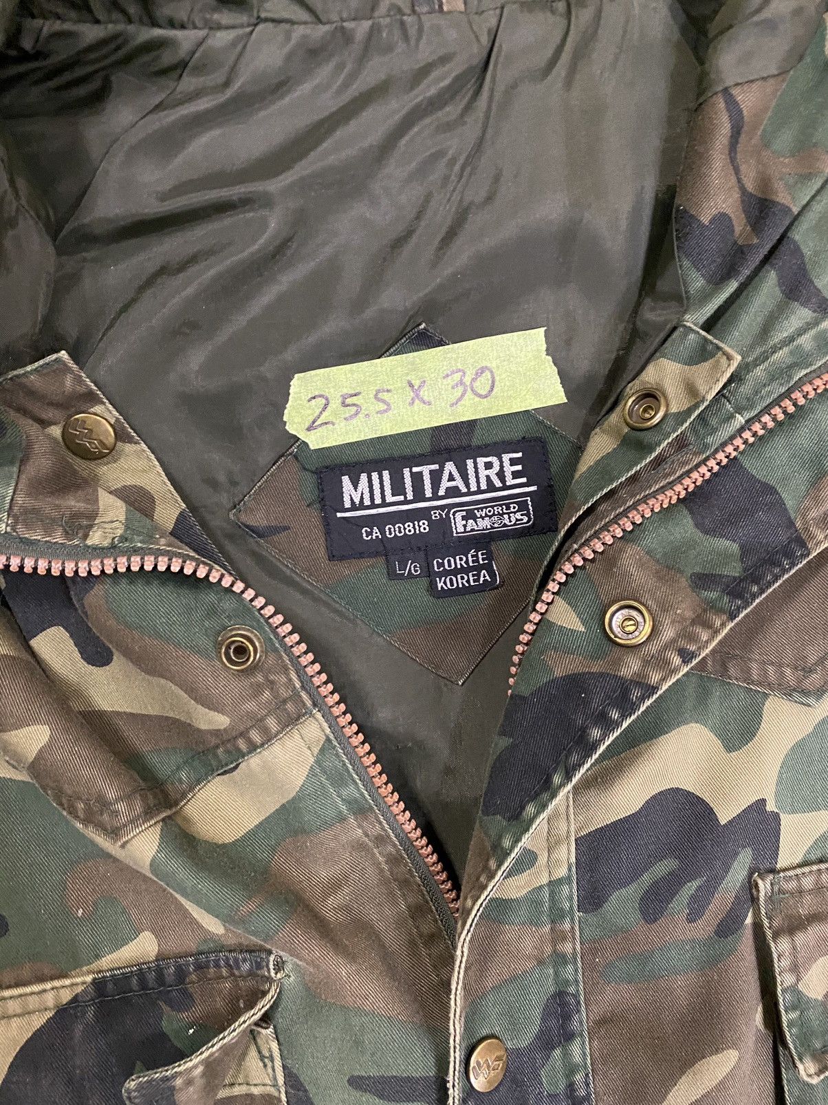 Vintage Vintage Hoodie Light Jackets Camouflage Parka Size US M / EU 48-50 / 2 - 9 Thumbnail