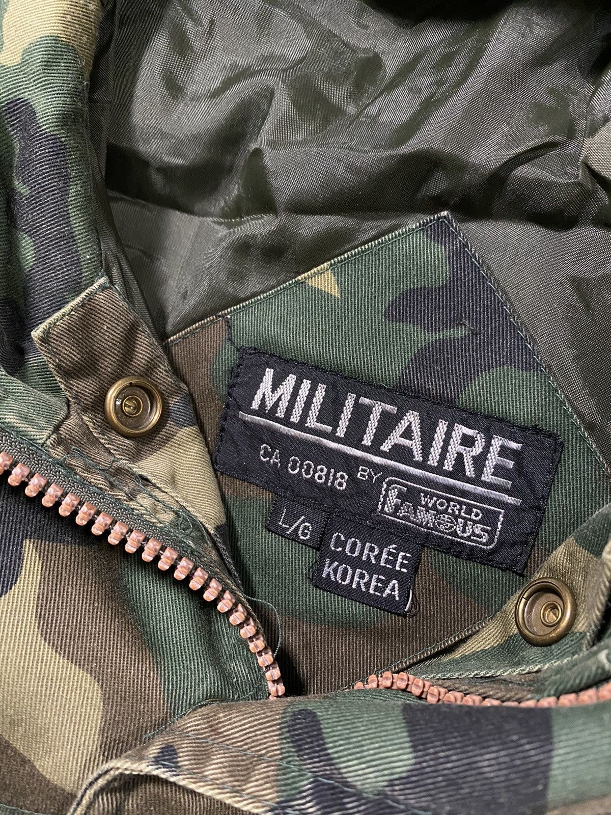 Vintage Vintage Hoodie Light Jackets Camouflage Parka Size US M / EU 48-50 / 2 - 5 Thumbnail