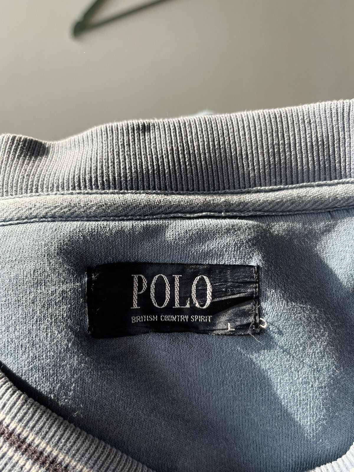 Beverly Hills Polo Club × U.S. Polo Assn. Vintage Y2K Polo British Country Spirits Sweatshirt Size US L / EU 52-54 / 3 - 4 Thumbnail