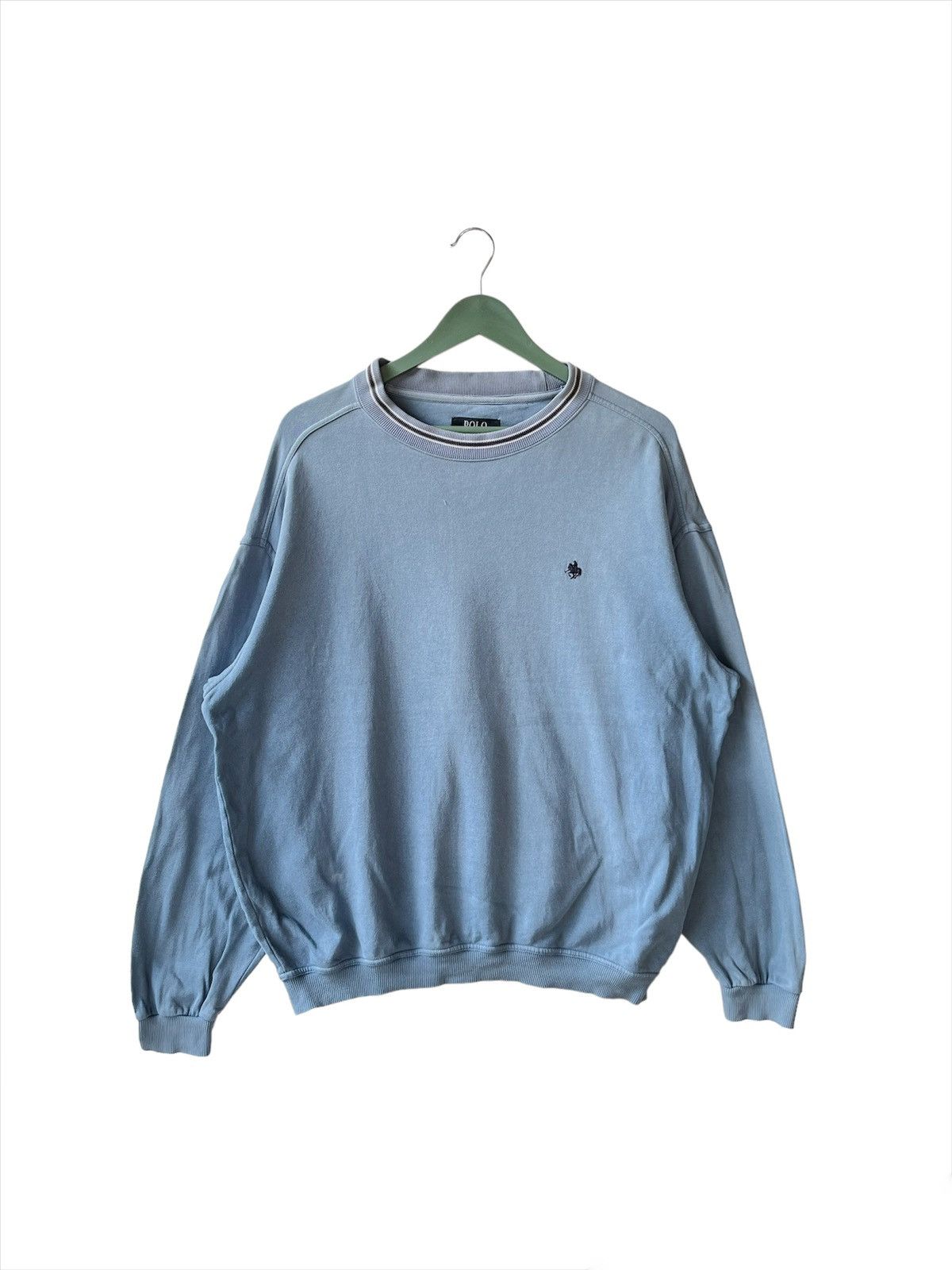 Beverly Hills Polo Club × U.S. Polo Assn. Vintage Y2K Polo British Country Spirits Sweatshirt Size US L / EU 52-54 / 3 - 1 Thumbnail