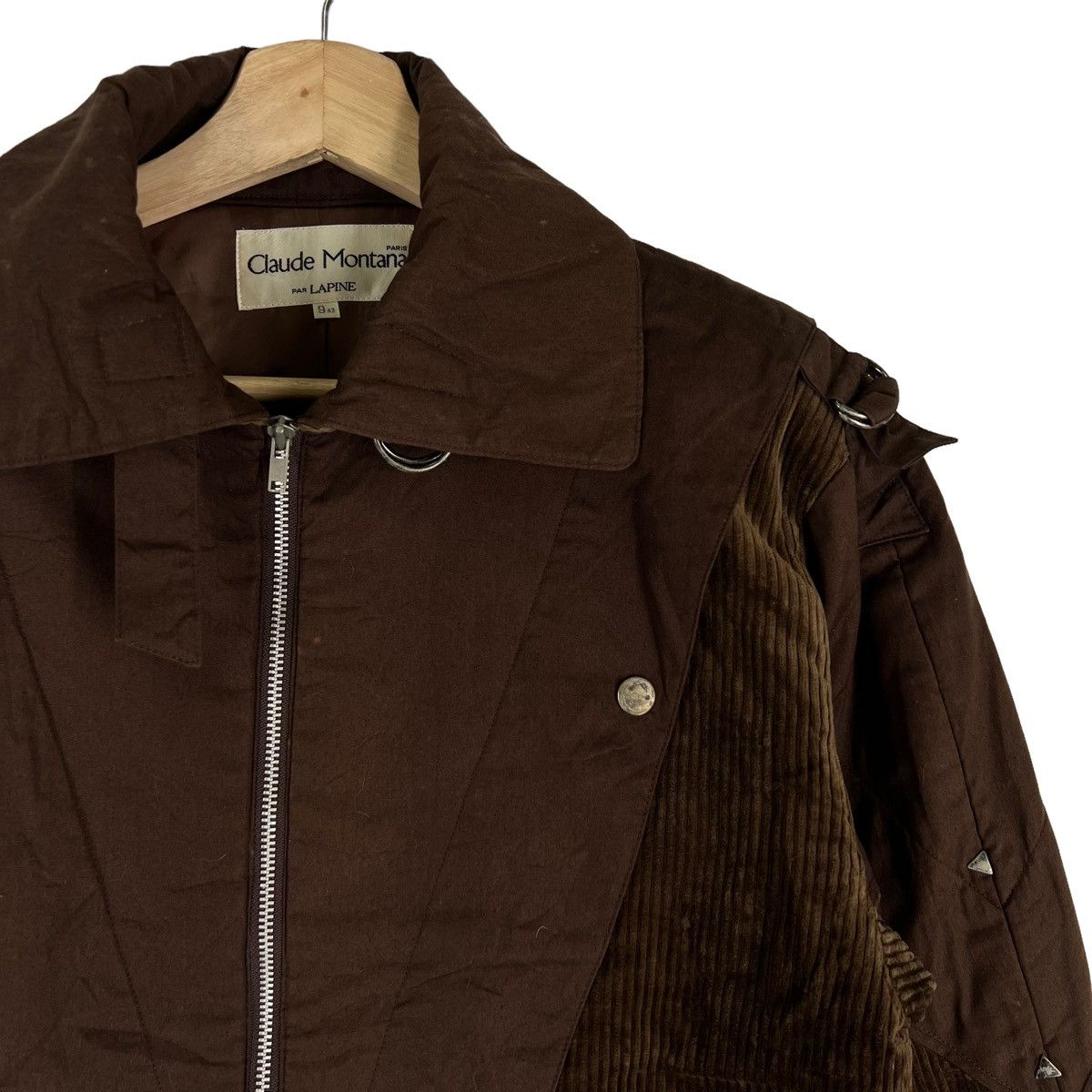 Japanese Brand RARE BOMBER JACKET PUNK DESIGN ISSEY MIYAKE STYLE DESIGN Size US M / EU 48-50 / 2 - 4 Thumbnail