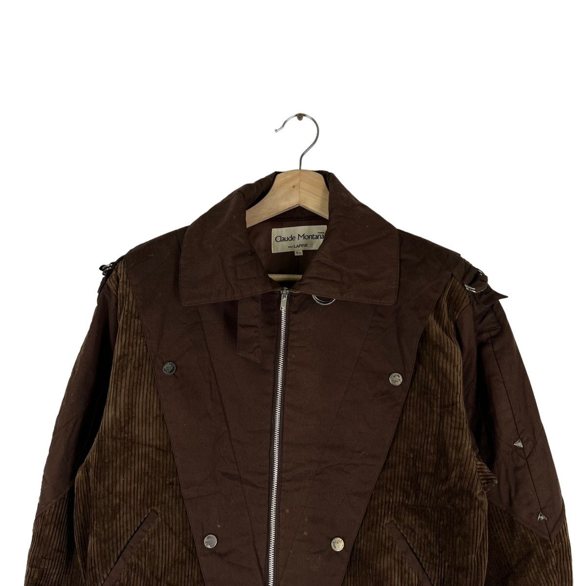 Japanese Brand RARE BOMBER JACKET PUNK DESIGN ISSEY MIYAKE STYLE DESIGN Size US M / EU 48-50 / 2 - 2 Thumbnail