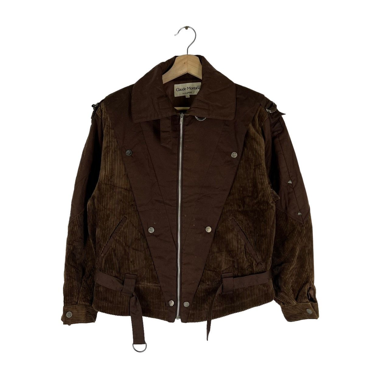 Japanese Brand RARE BOMBER JACKET PUNK DESIGN ISSEY MIYAKE STYLE DESIGN Size US M / EU 48-50 / 2 - 1 Thumbnail