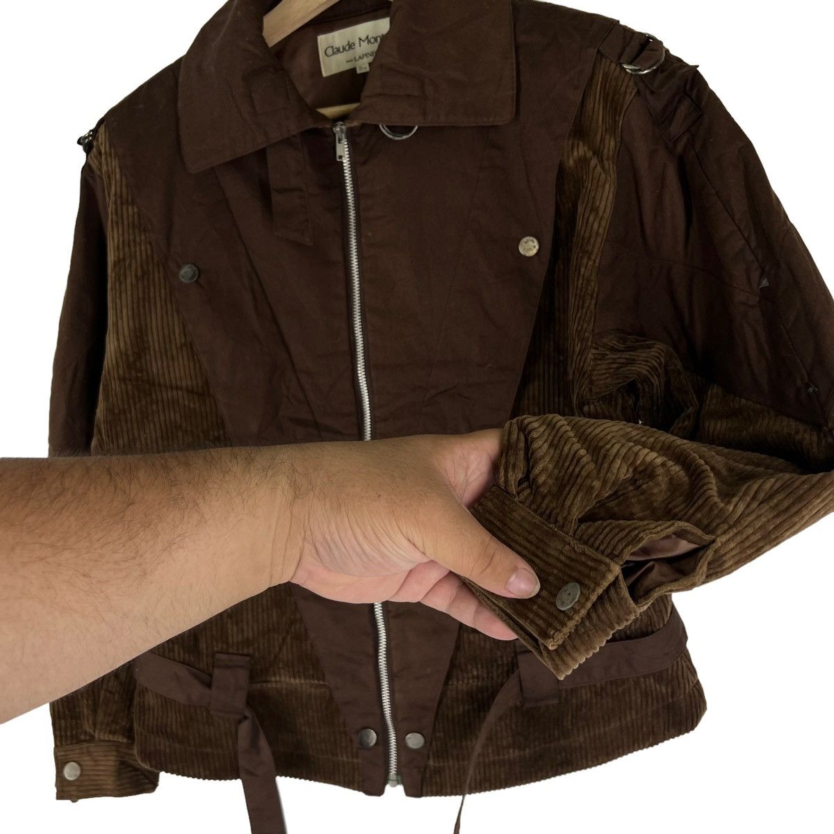 Japanese Brand RARE BOMBER JACKET PUNK DESIGN ISSEY MIYAKE STYLE DESIGN Size US M / EU 48-50 / 2 - 6 Thumbnail