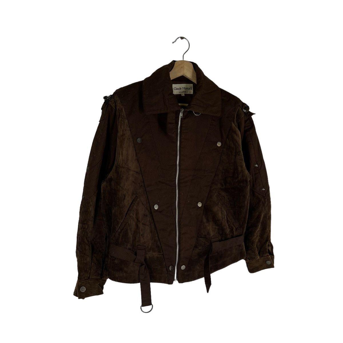 Japanese Brand RARE BOMBER JACKET PUNK DESIGN ISSEY MIYAKE STYLE DESIGN Size US M / EU 48-50 / 2 - 3 Thumbnail