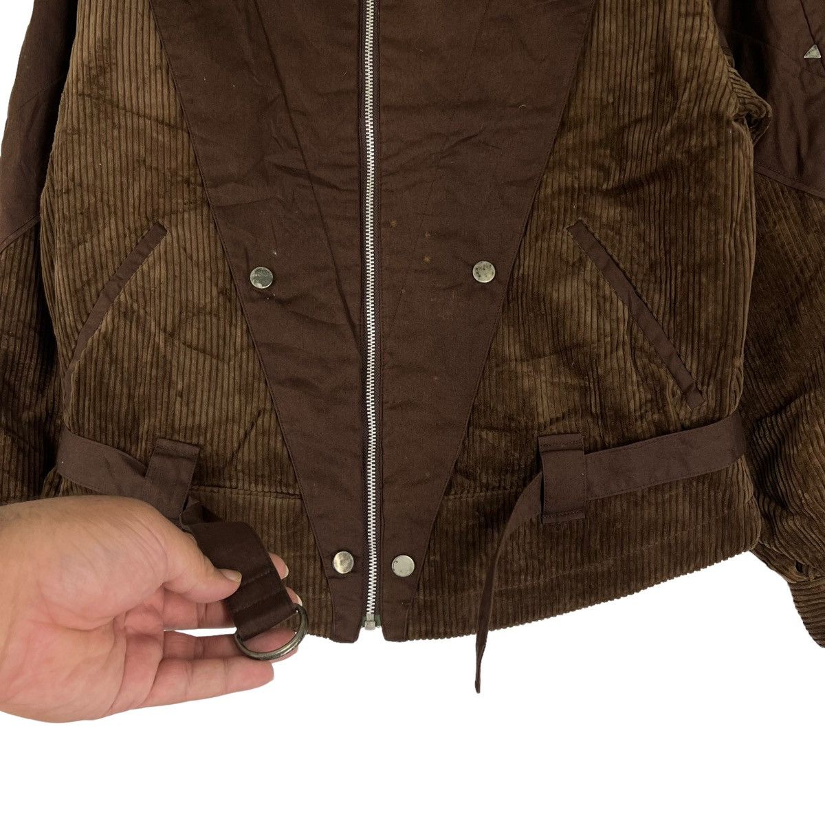 Japanese Brand RARE BOMBER JACKET PUNK DESIGN ISSEY MIYAKE STYLE DESIGN Size US M / EU 48-50 / 2 - 5 Thumbnail